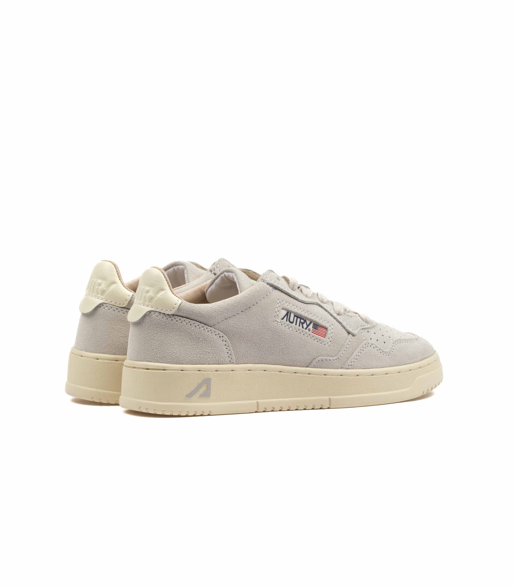 Autry Medalist Low Suede Marmo Donna