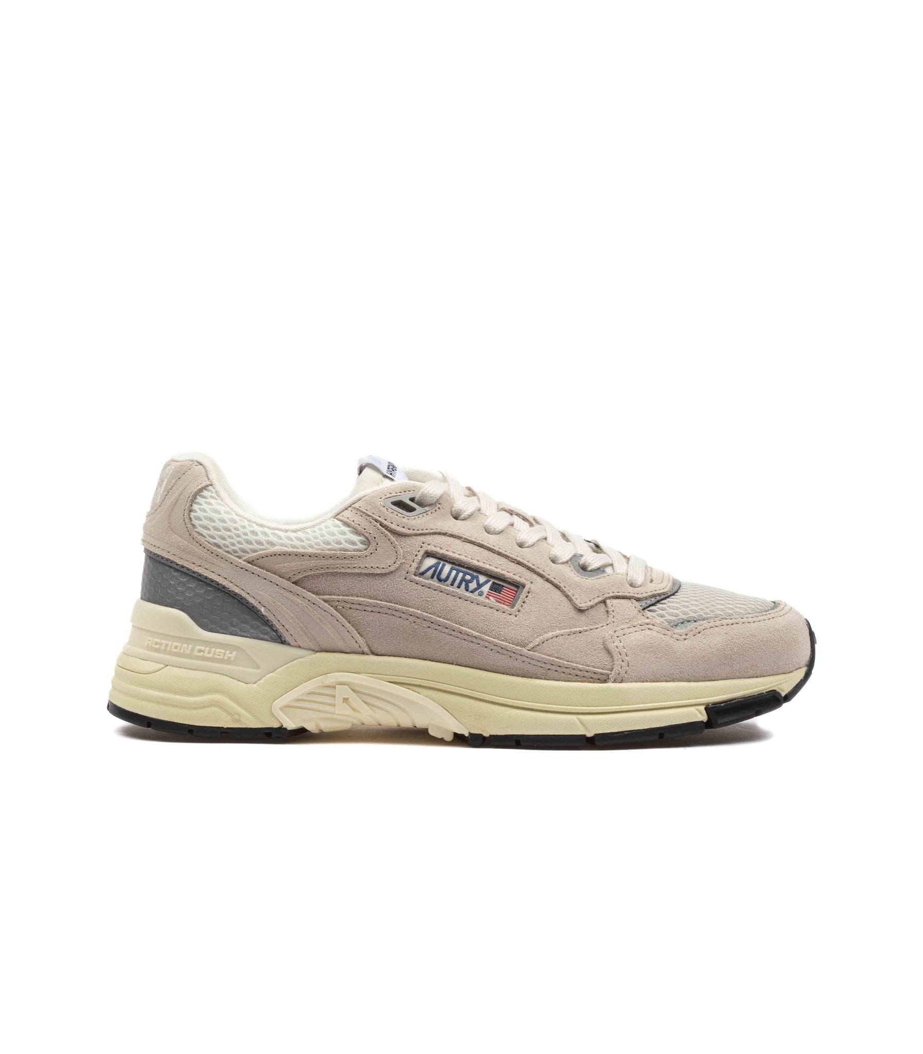 Autry Hyperway Low Man Suede Mesh Sand
