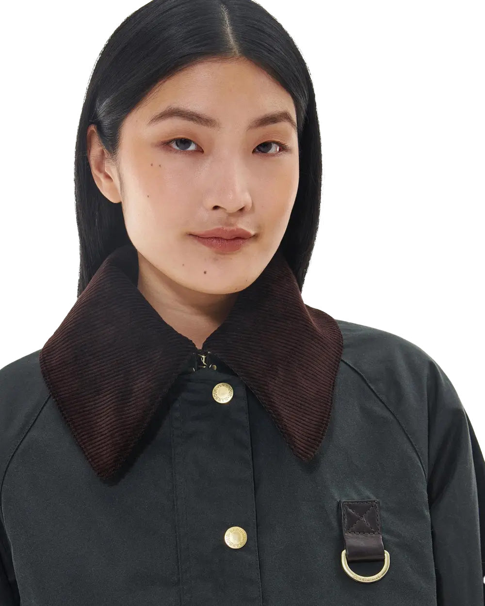 Barbour Catton Wax Cot Outw Sage Ancient Donna