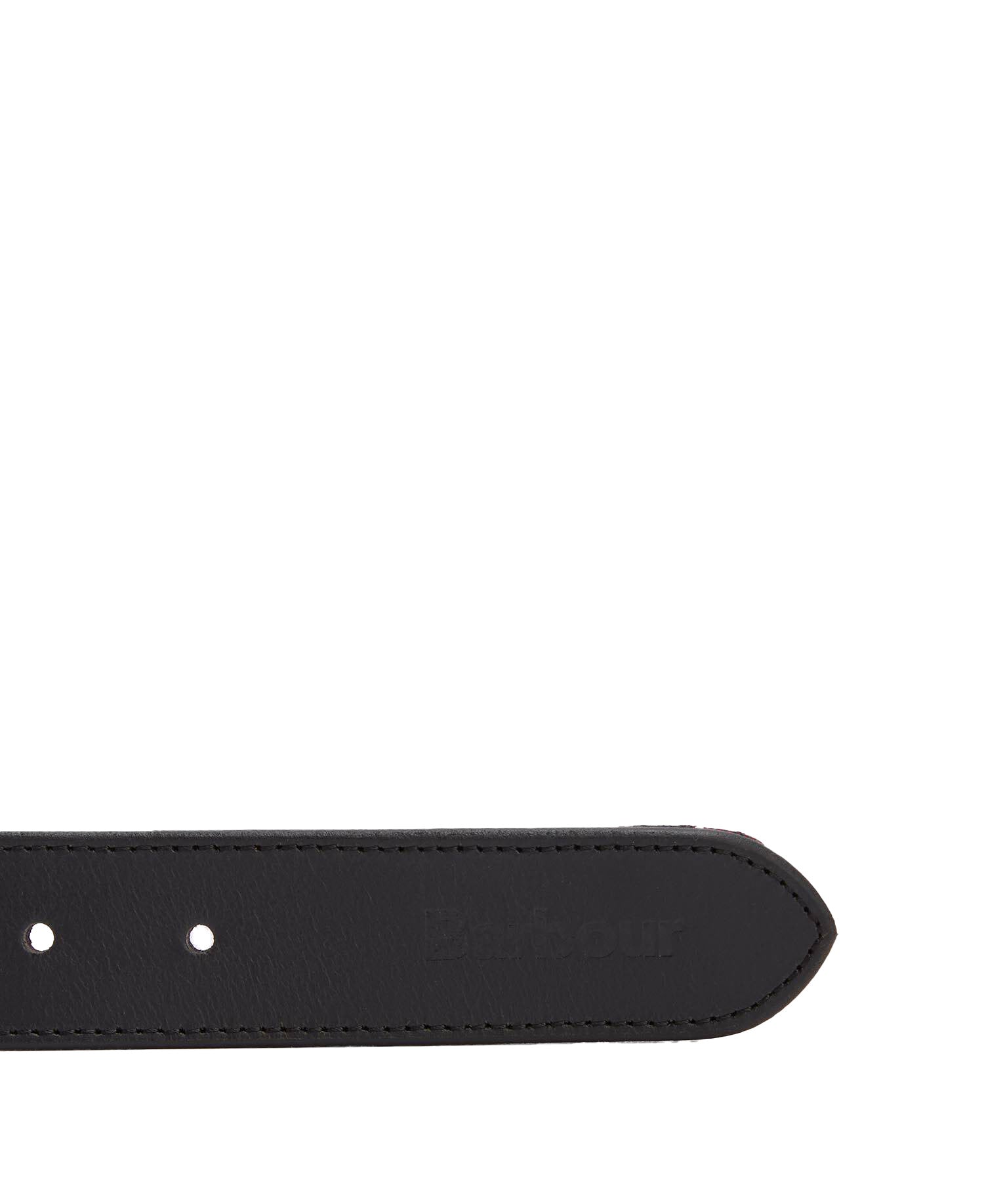 Barbour Reversible Tartan Leather Belt