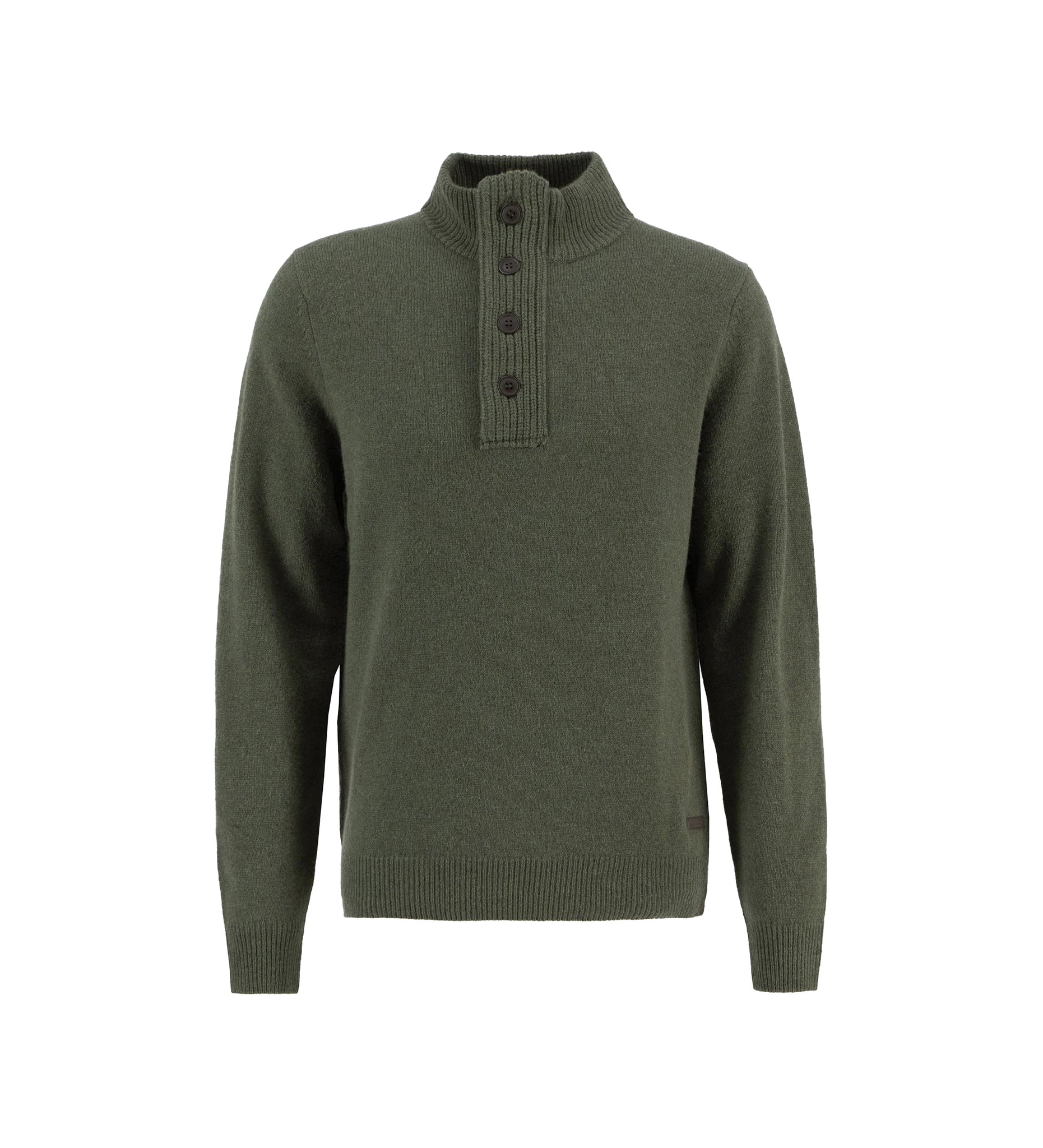 Barbour Maglia Essential Patch Half Zip Uomo