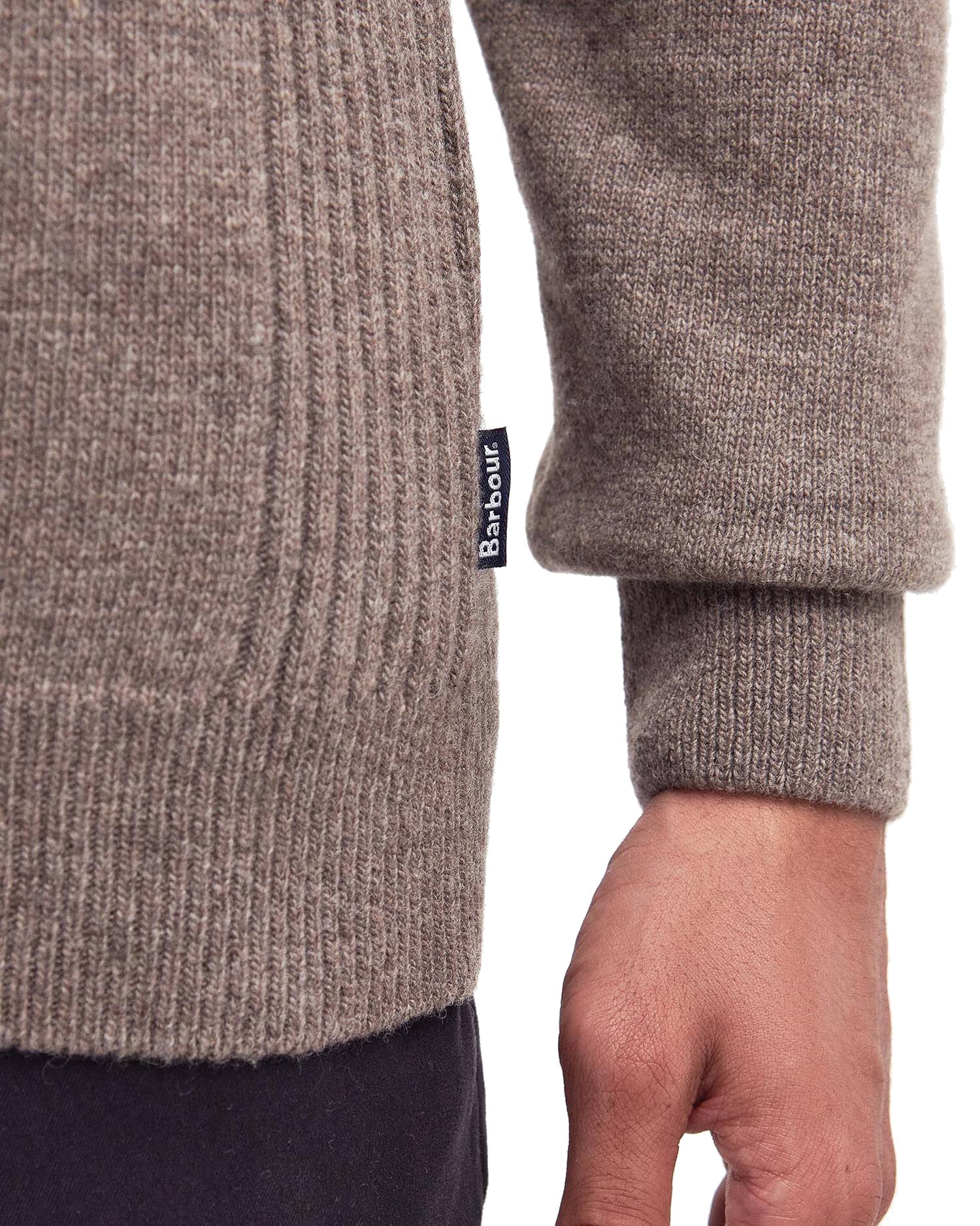 Barbour Maglia Mezza Zip Holden Uomo