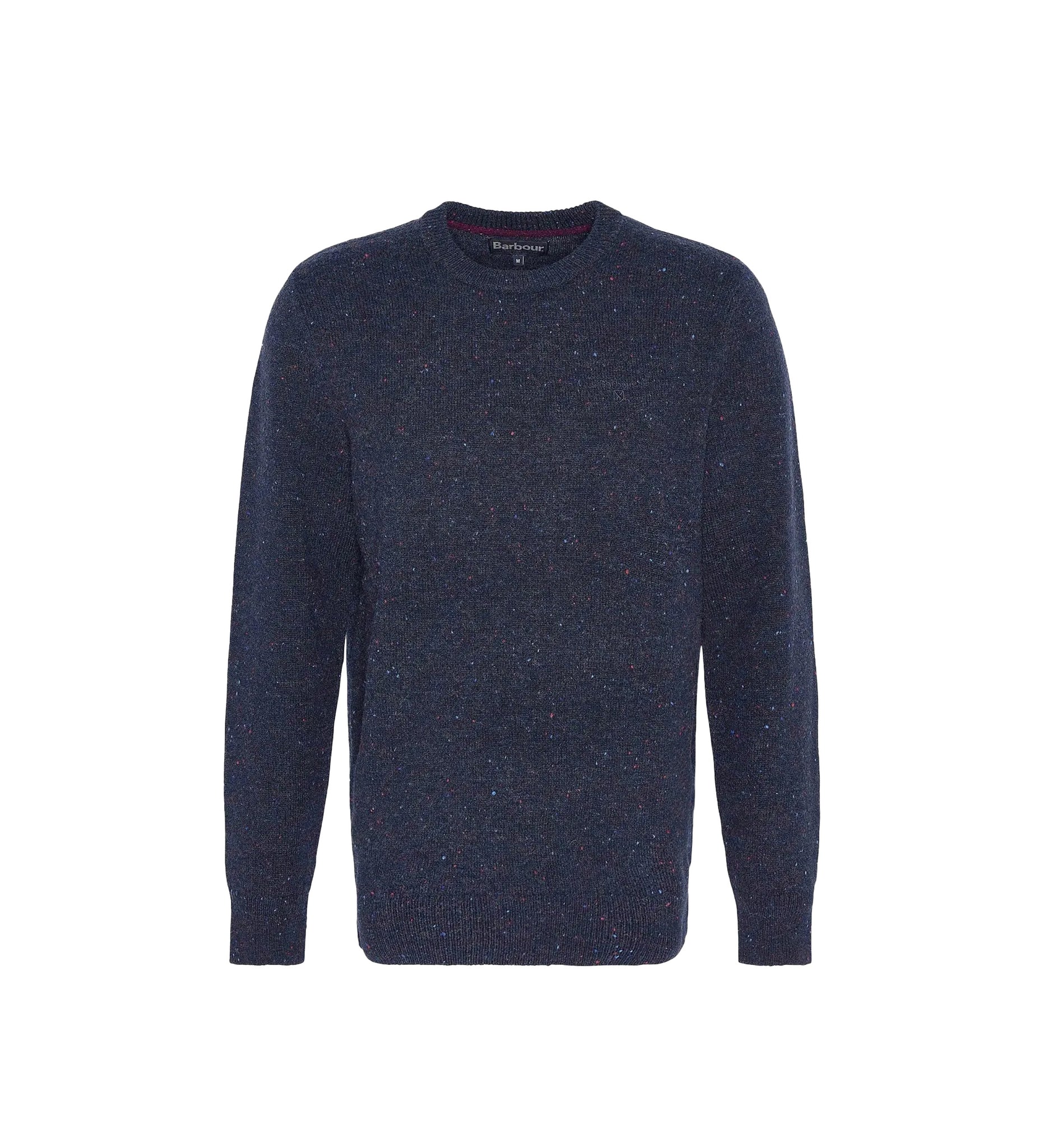 Barbour Maglia Tainsbury Puntinata Blu Uomo