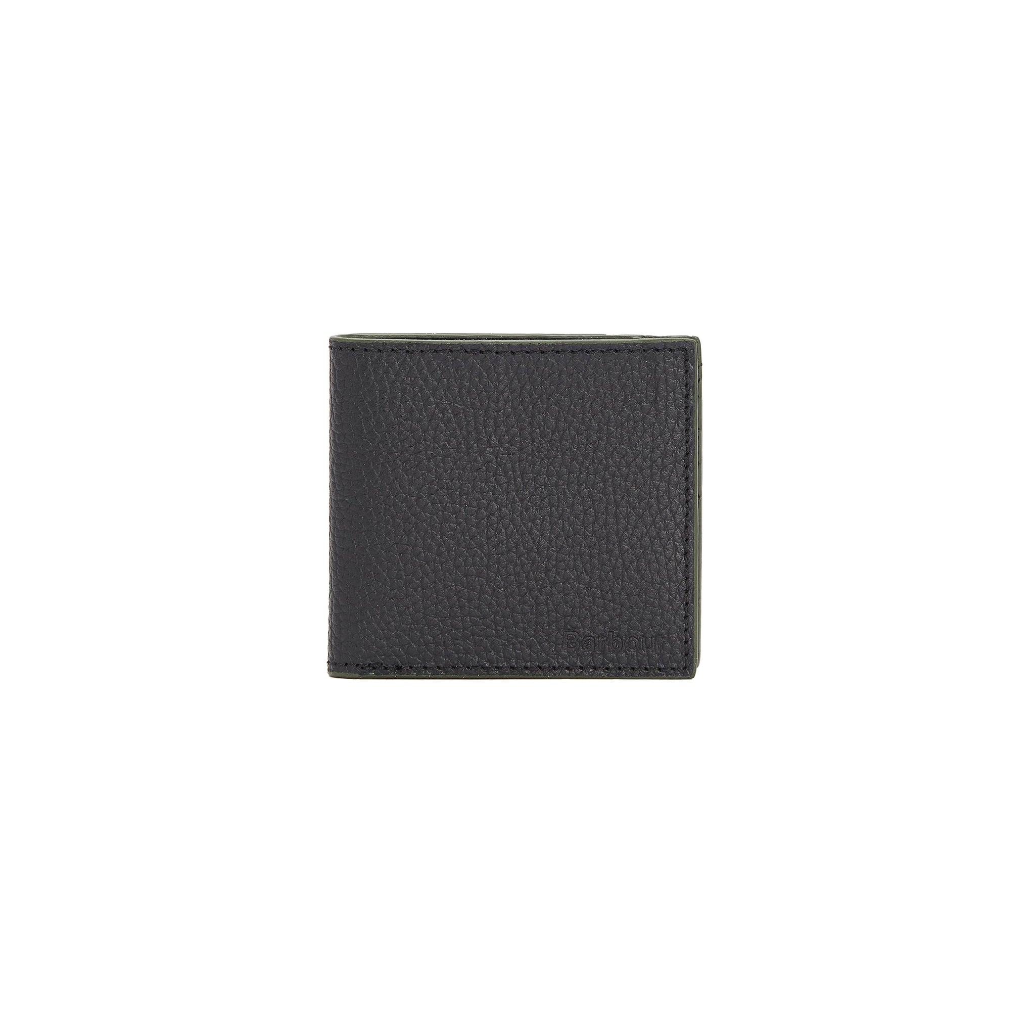 Barbour Grain Leather Billfold Wallet