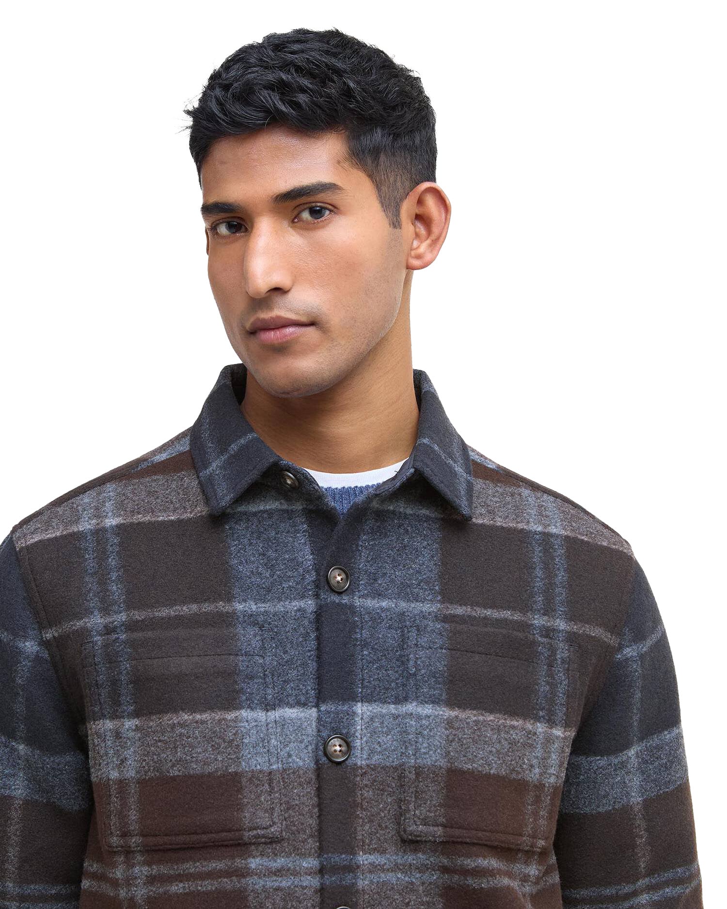 Barbour Chapter Tailored Check Overshirt Camicia Giacca