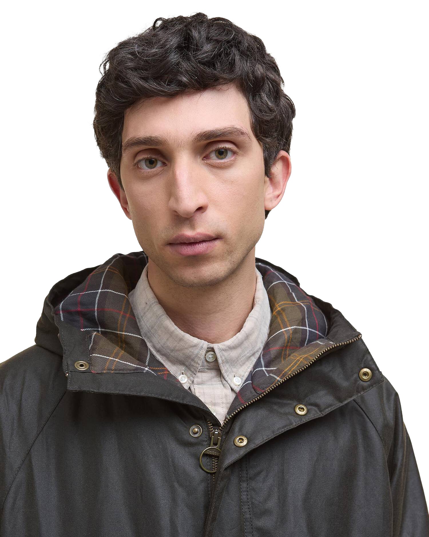 Barbour Bedale Wax Parka Verde Oliva Uomo