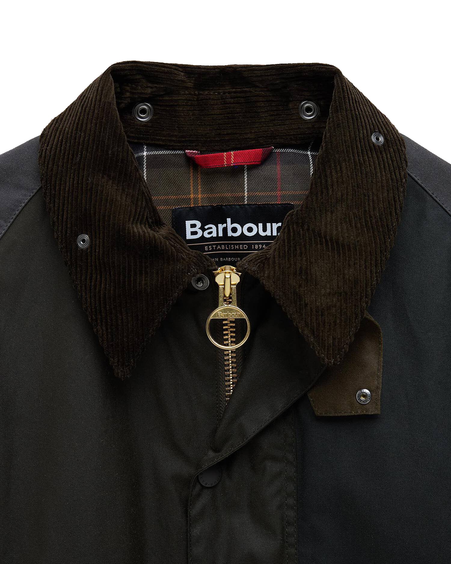 Barbour Patchwork Transport Wax Cot.Outw Sage Multi Uomo