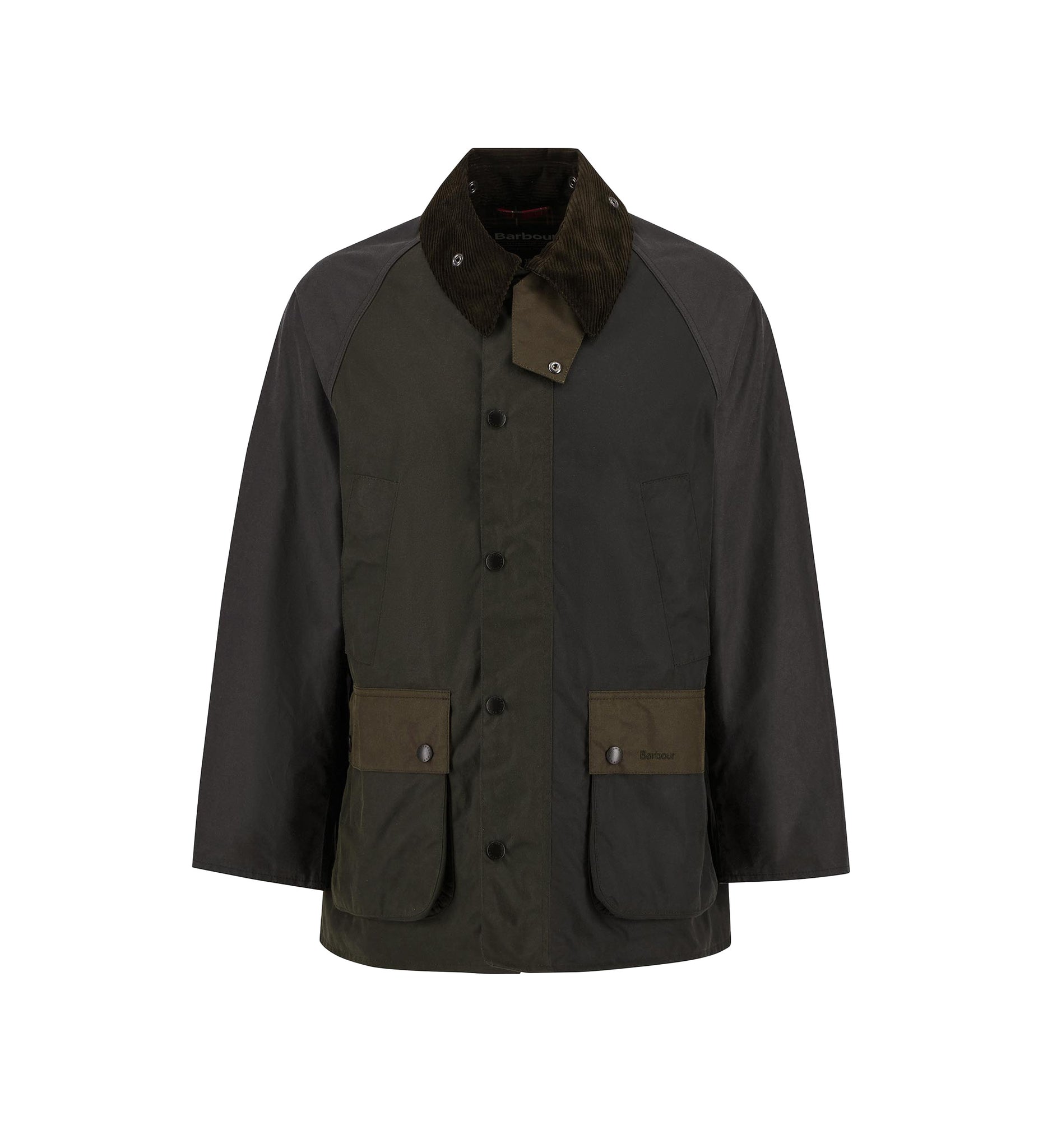 Barbour Patchwork Os Bdl Wax Cot.Outw Sage Multi