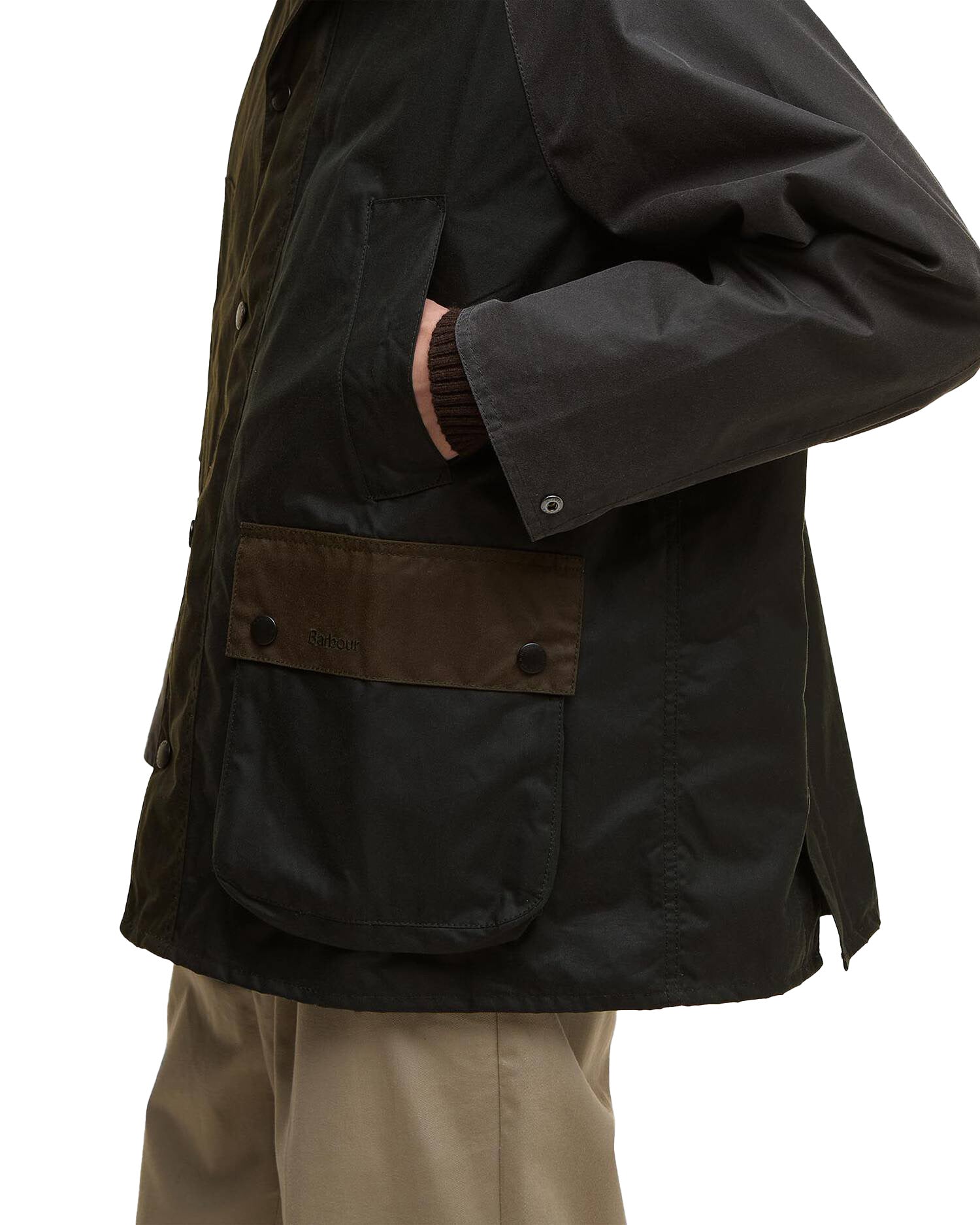 Barbour Patchwork Os Bdl Wax Cot.Outw Sage Multi