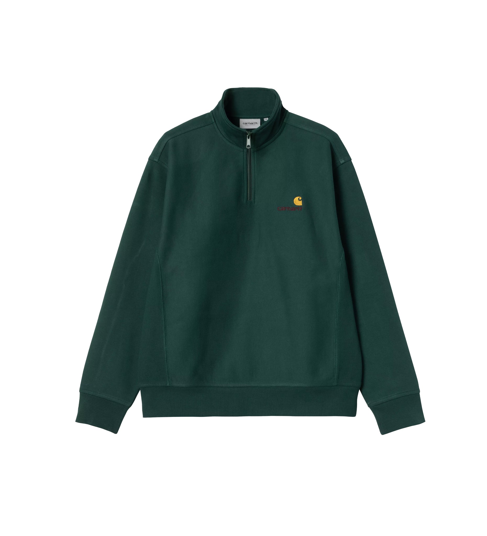 Carhartt Wip Half Zip American Script Sweatshirt