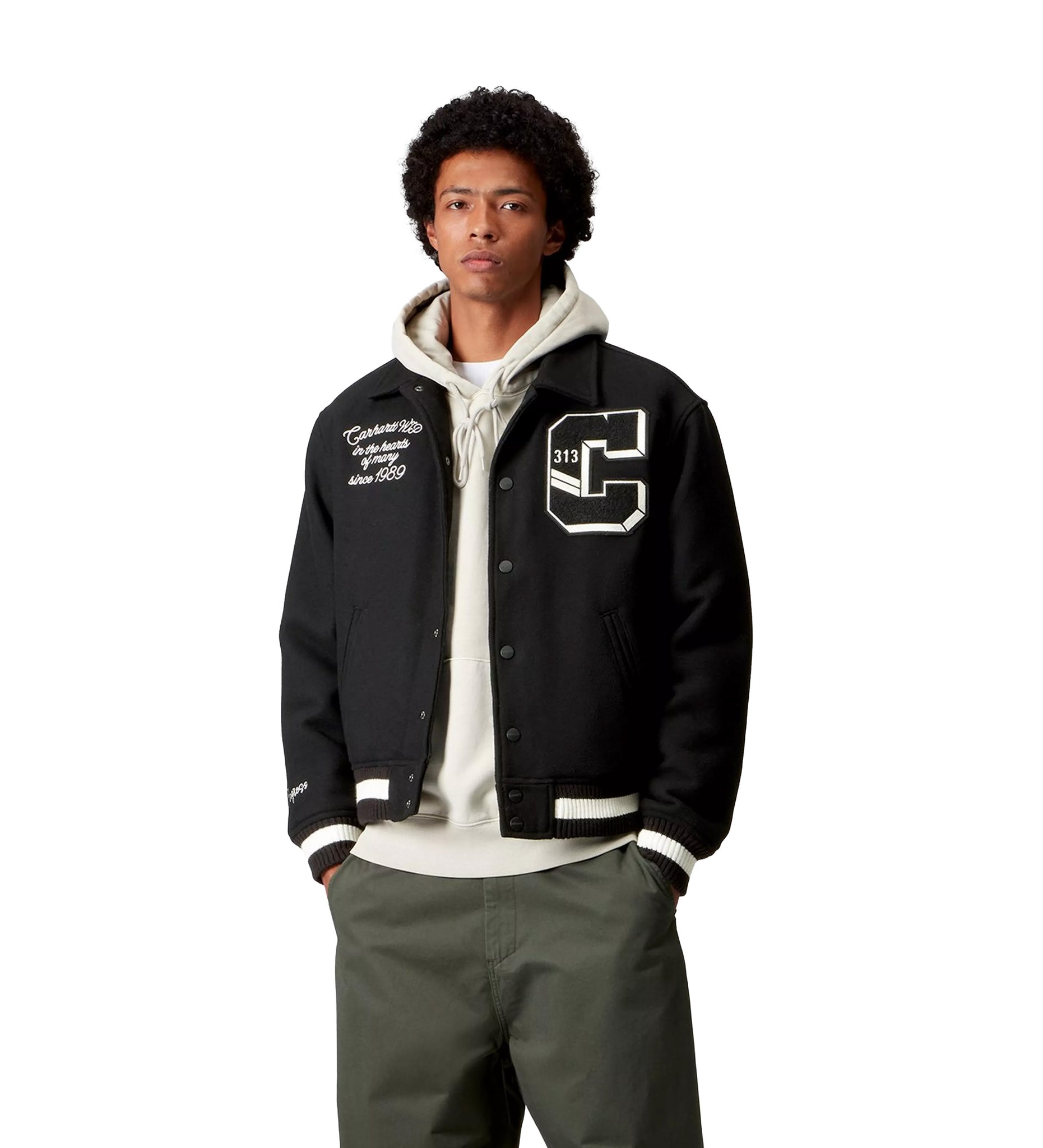Carhartt Wip World Class Varsity Polyester Wool Felt