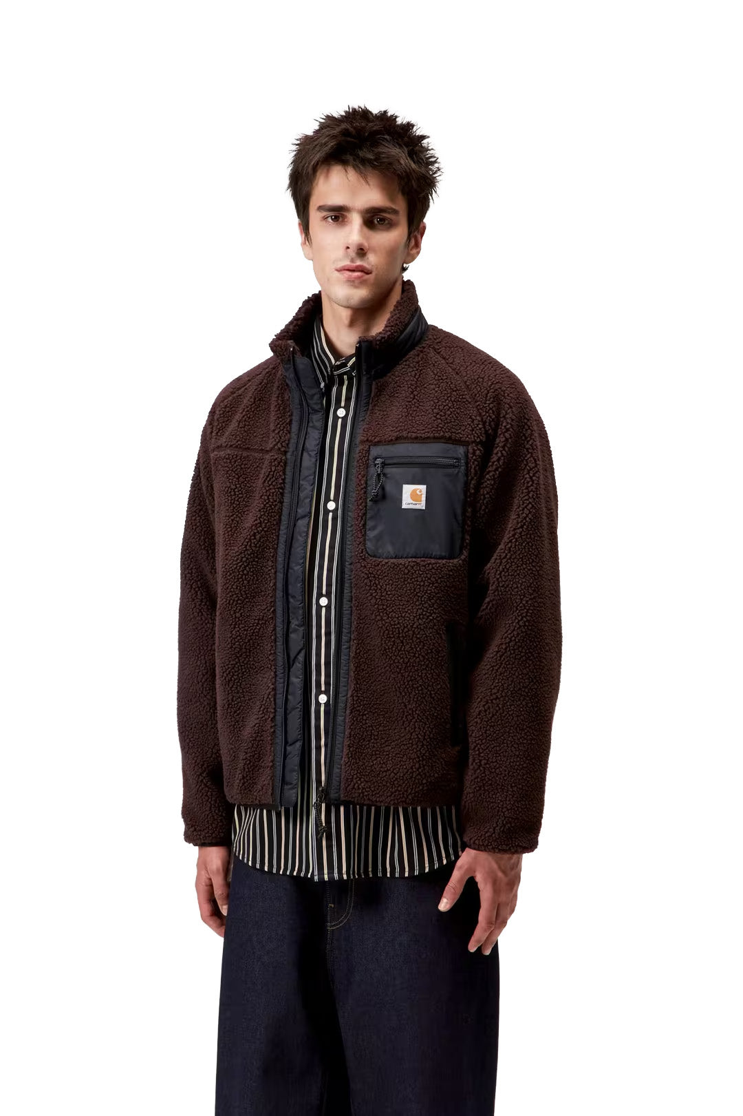 Carhartt Wip Prentis Liner Polyester Pile  Palisander Black