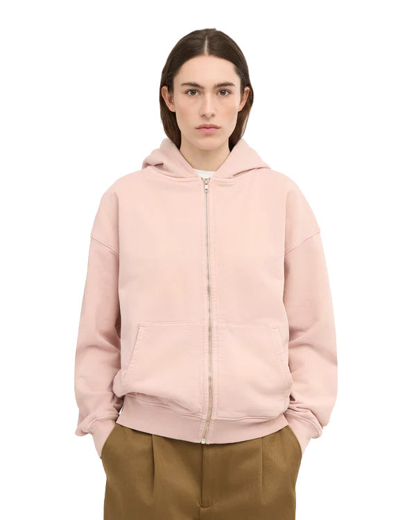 Colorful Standard Felpa Zip Oversized Cotone Organico