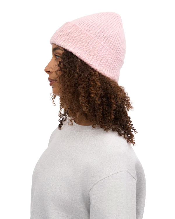 Colorful Standard Cuffia In Lana Faded Pink