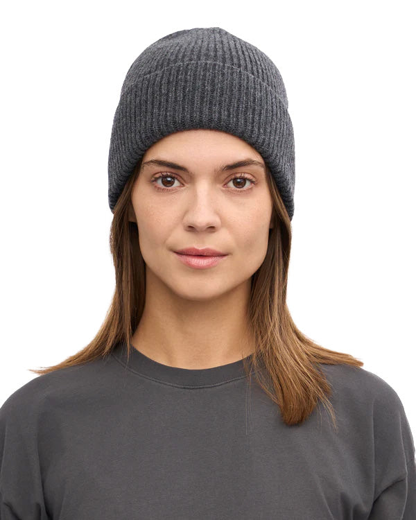 Colorful Standard Cuffia In Lana Lava Grey