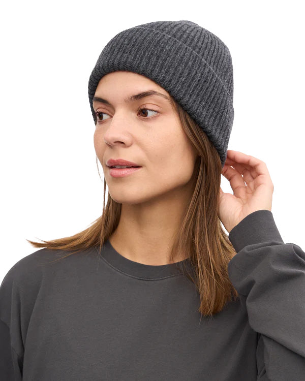 Colorful Standard Cuffia In Lana Lava Grey