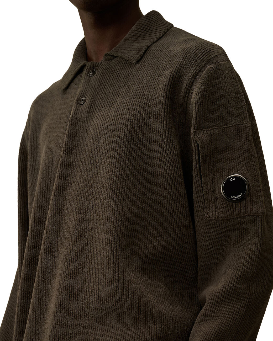 C.P. Company Maglia Polo In Cotone Ciniglia