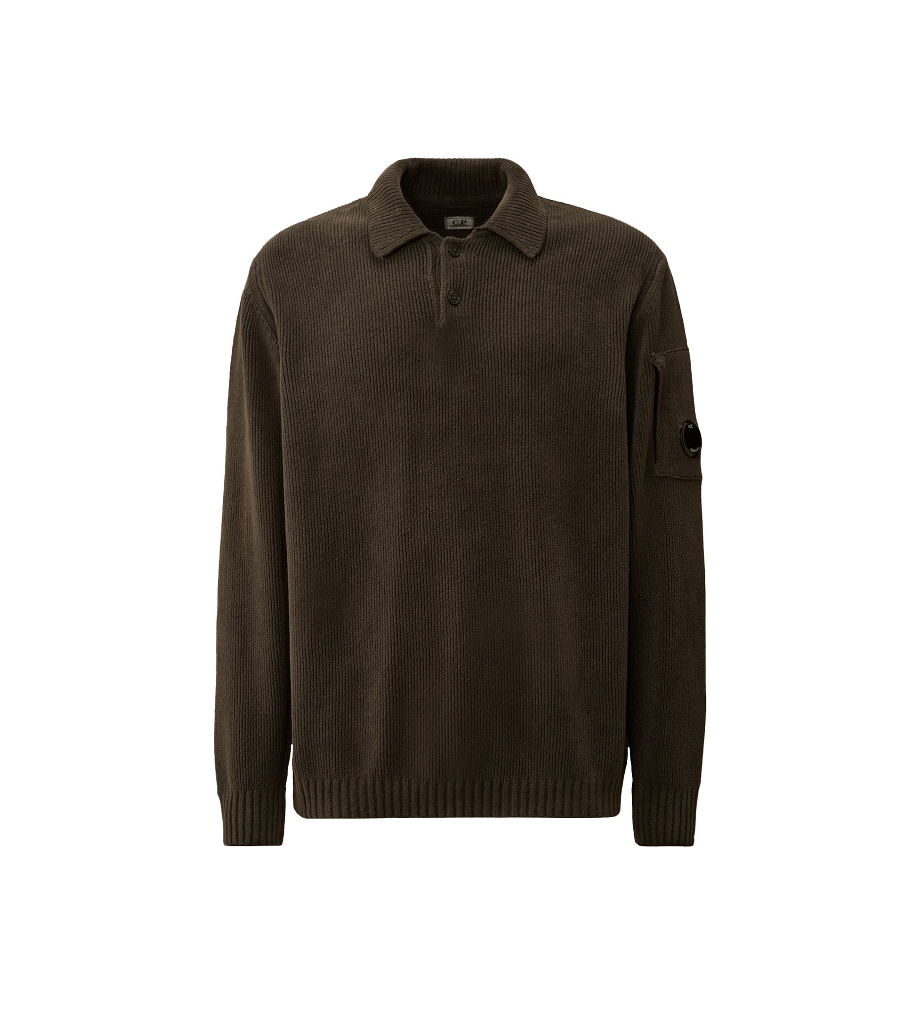 C.P. Company Maglia Polo In Cotone Ciniglia