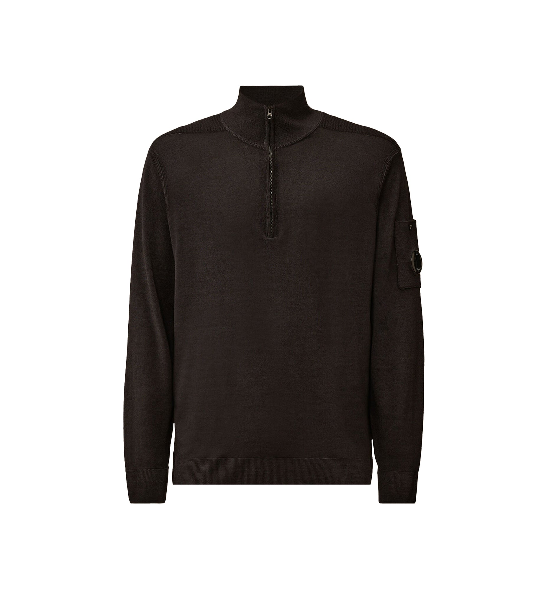 C.P. Company Merino Wool Half Zip Sweater