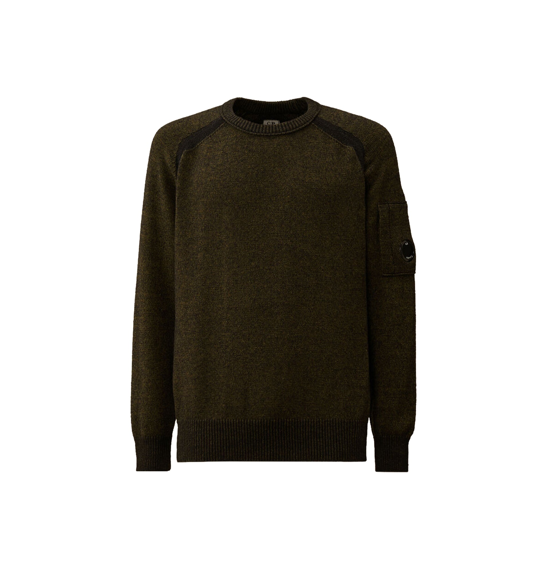 C.P. Company Maglia Girocollo In Fleece Uomo