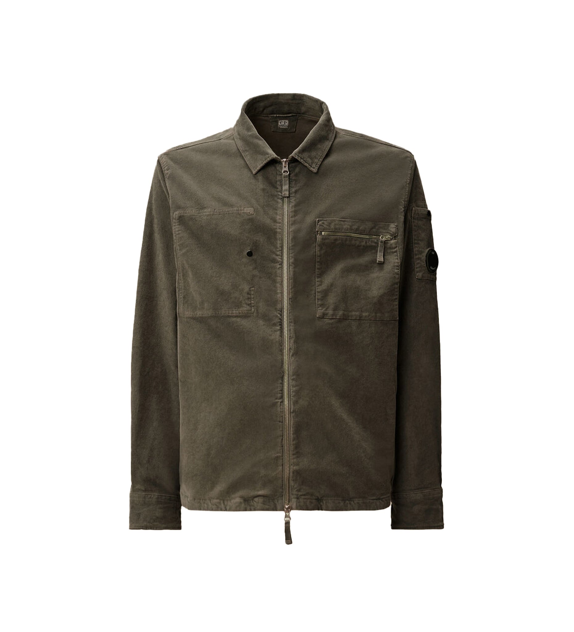 C.P. Company Corduroy Lens Zipped Overshirt