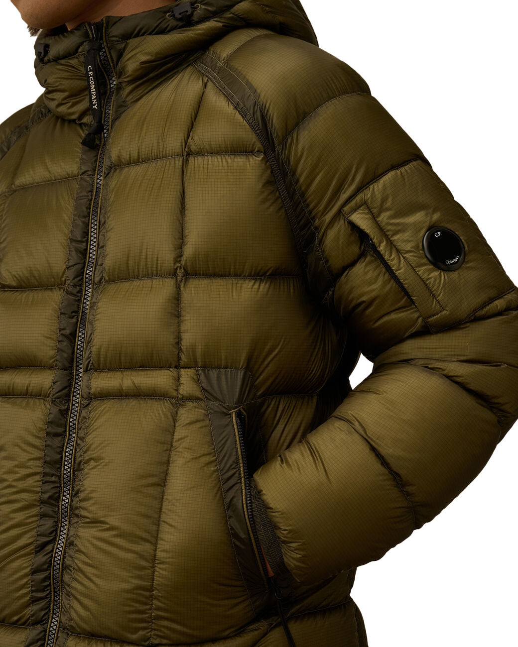 C.P. Company Medium Jacket In Dd-Shell Piumino