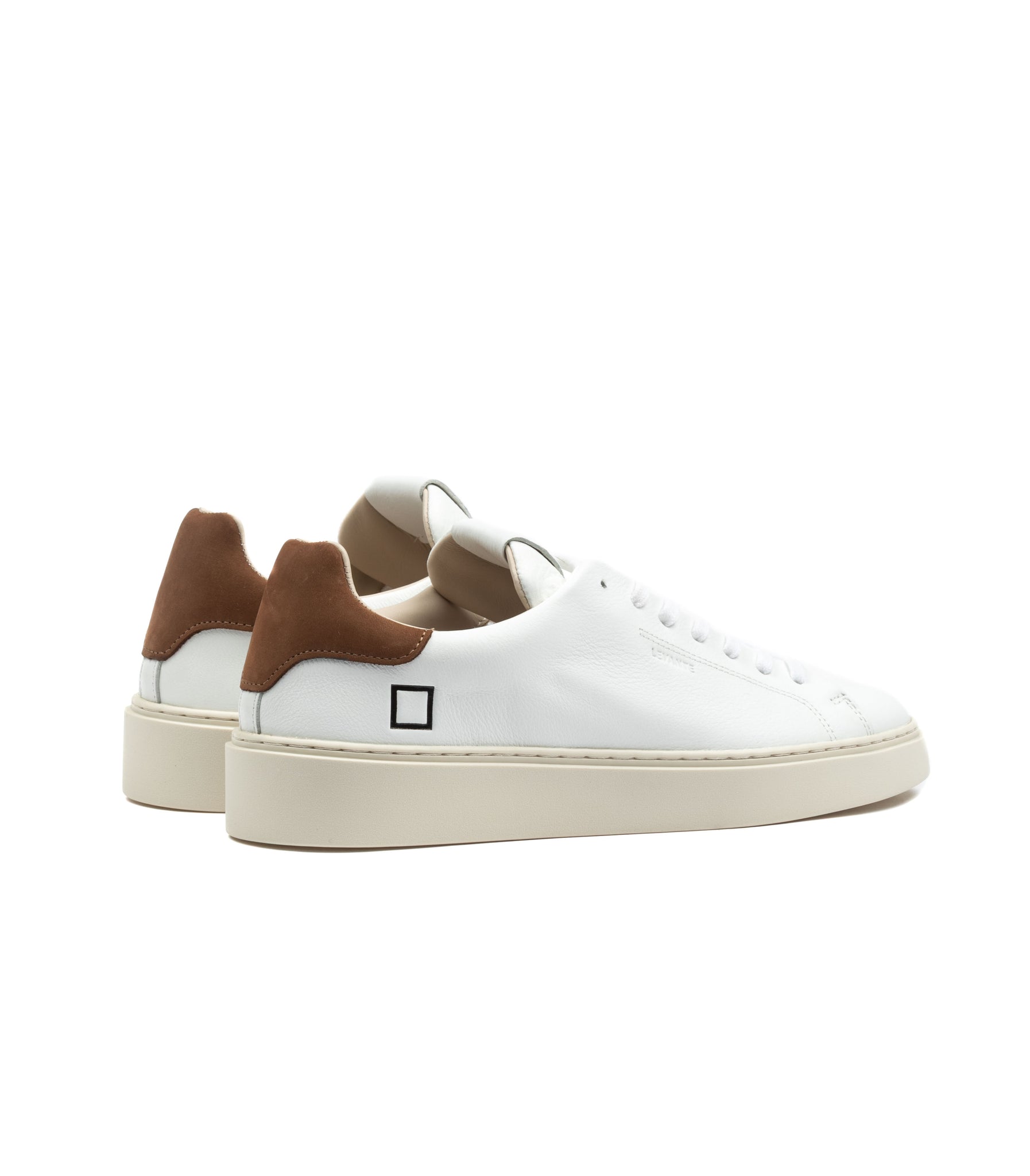 D.A.T.E. Levante Calf White Brown