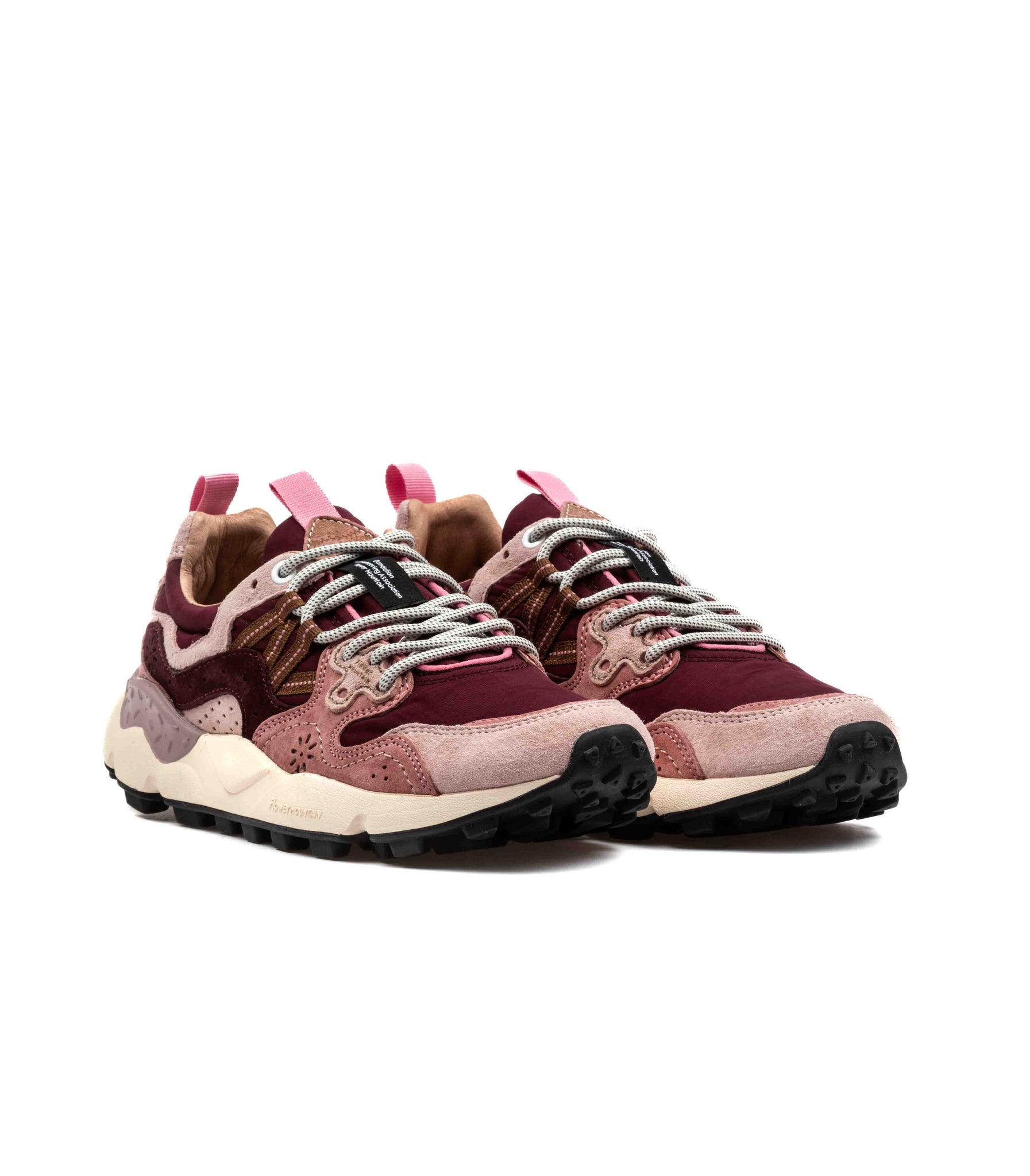 Flower Mountain Yamano 3 Nylon Light Light Rose Pink Brown Donna