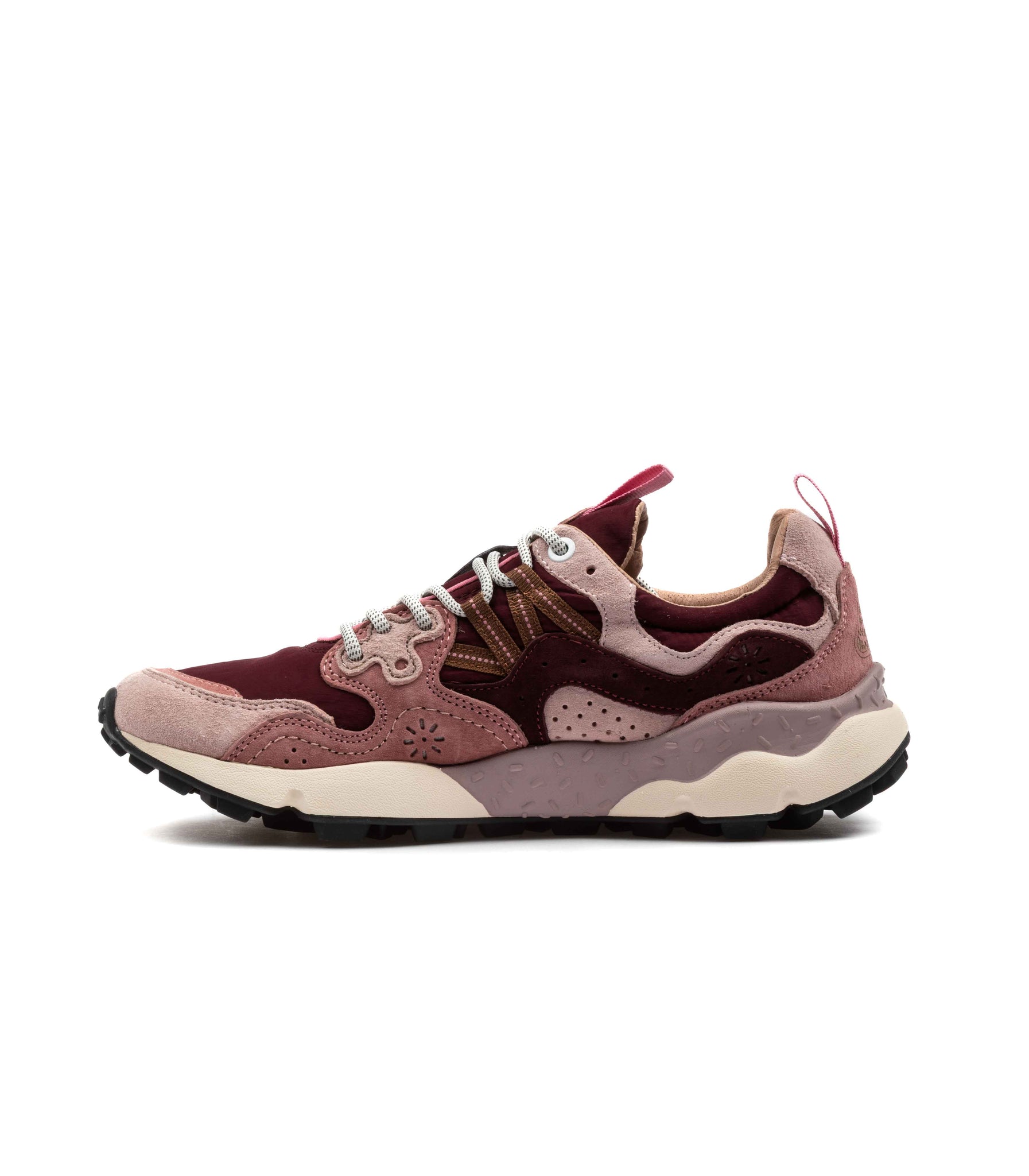 Flower Mountain Yamano 3 Nylon Light Light Rose Pink Brown Donna