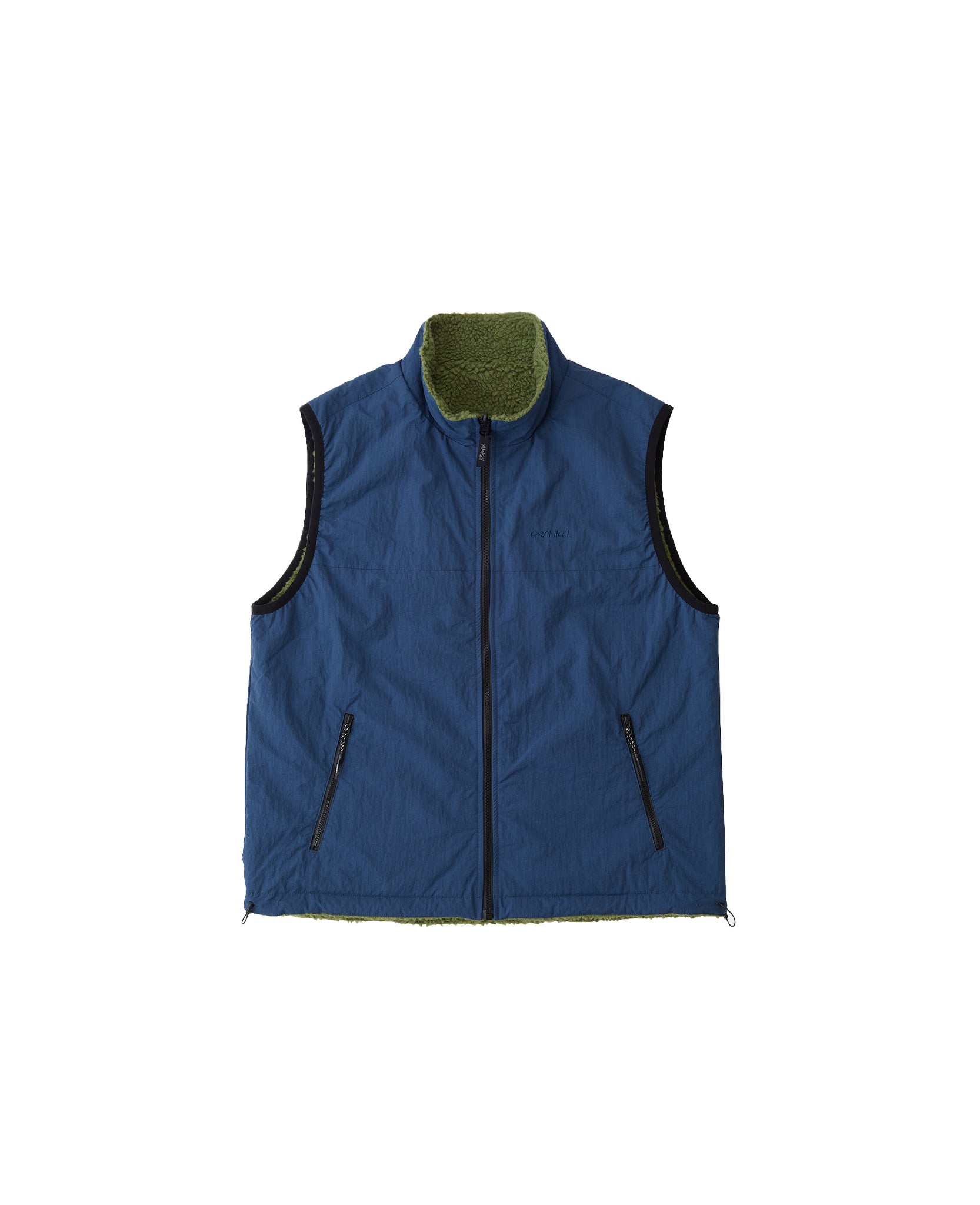 Gramicci Reversible Sherpa Vest Verde