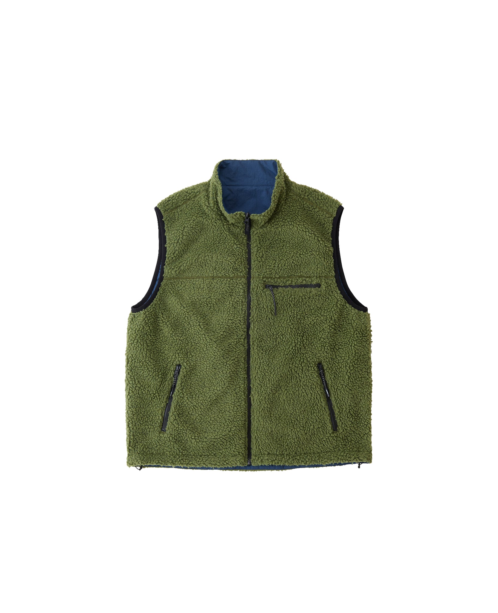 Gramicci Reversible Sherpa Vest Verde