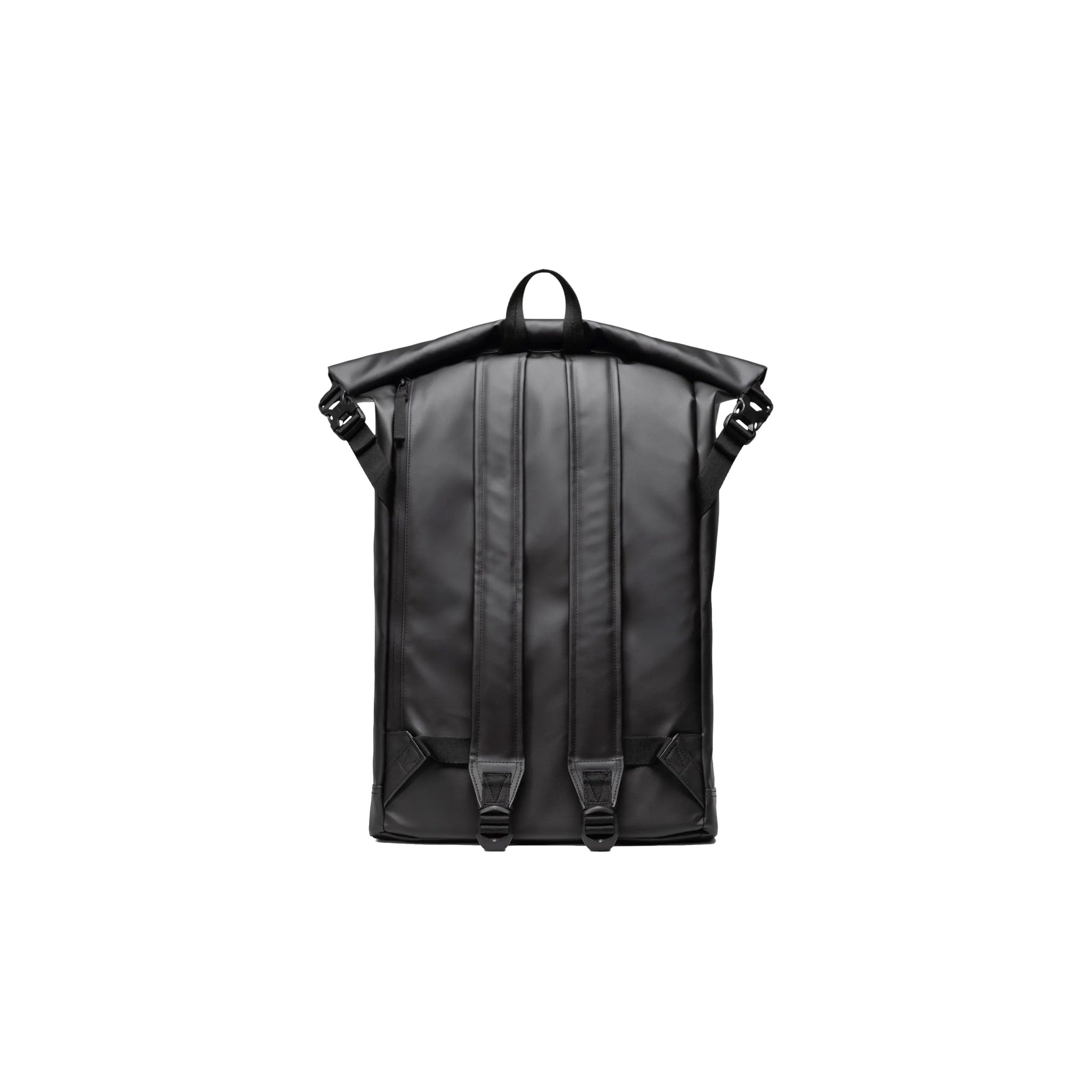 Zaino Herschel Roll Top Backpack Impermeabile Nero