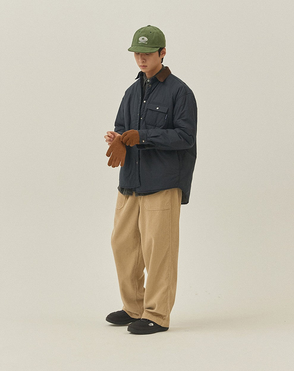 Kappy Design Padding Shirt Jacket