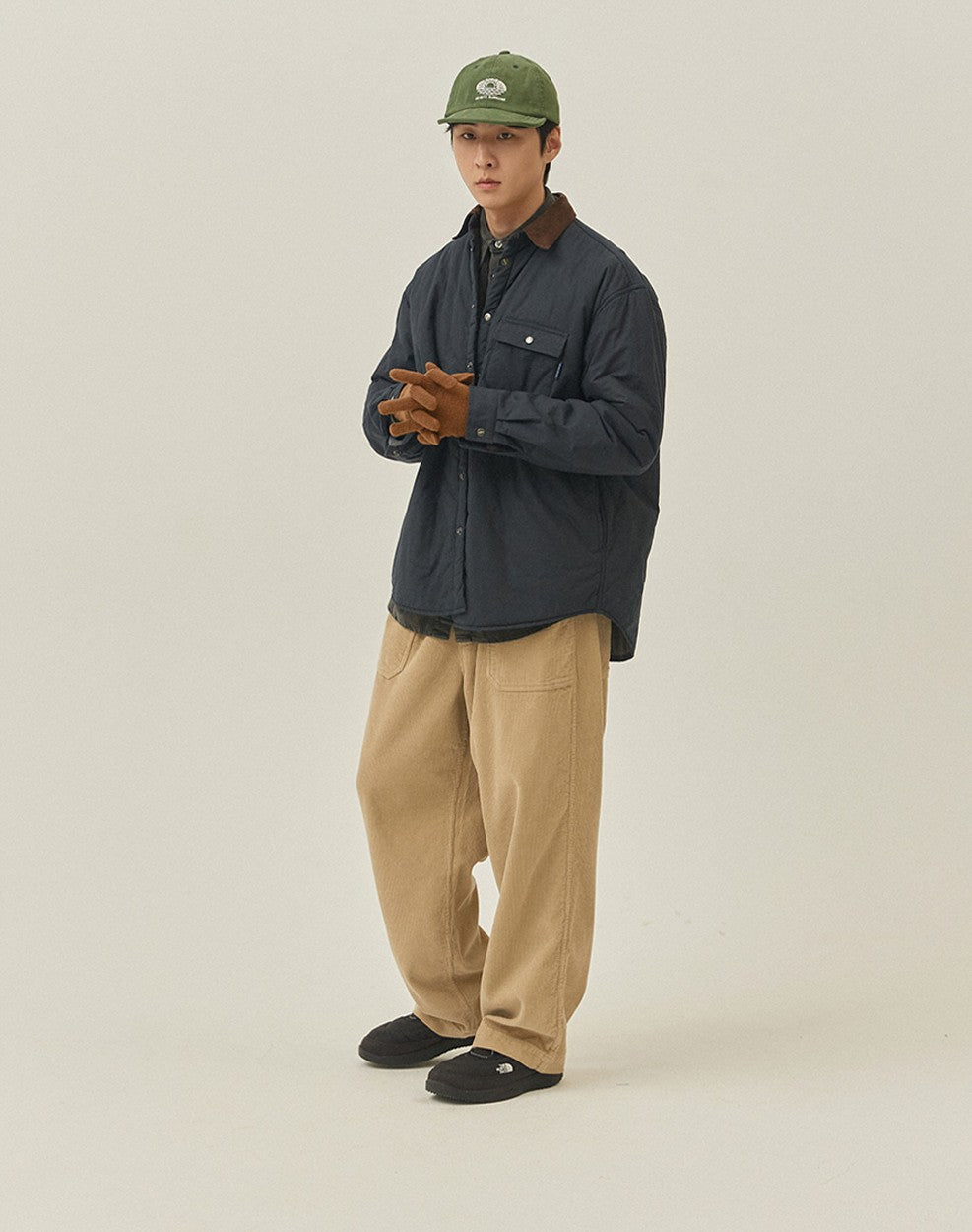 Kappy Design Padding Shirt Jacket