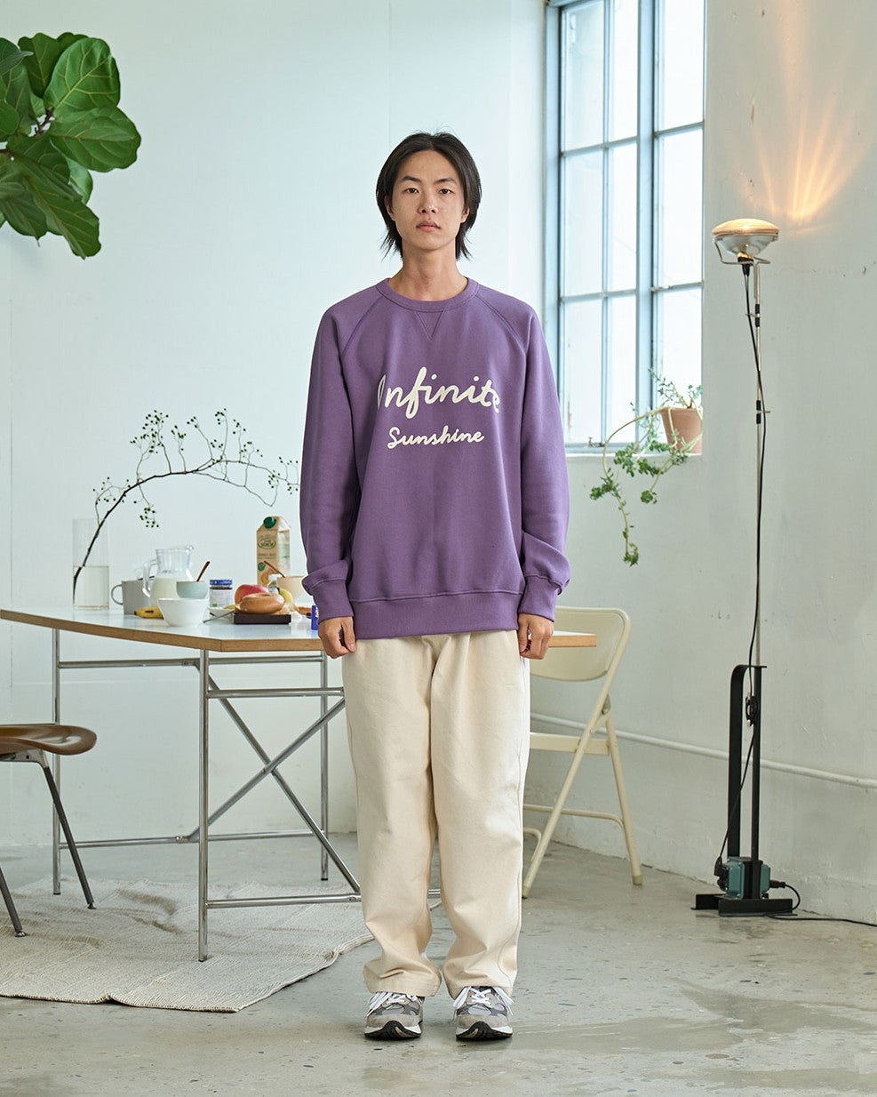 Kappy Design Two Tuck Wide Pants