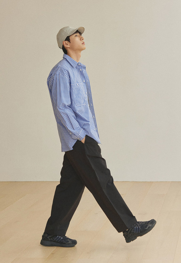 Kappy Design Two Tuck Wide Pants