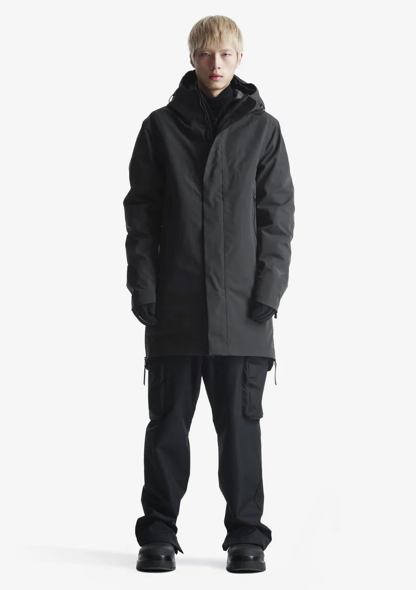 Krakatau Planck Liner Parka 3 In 1 Nero Uomo