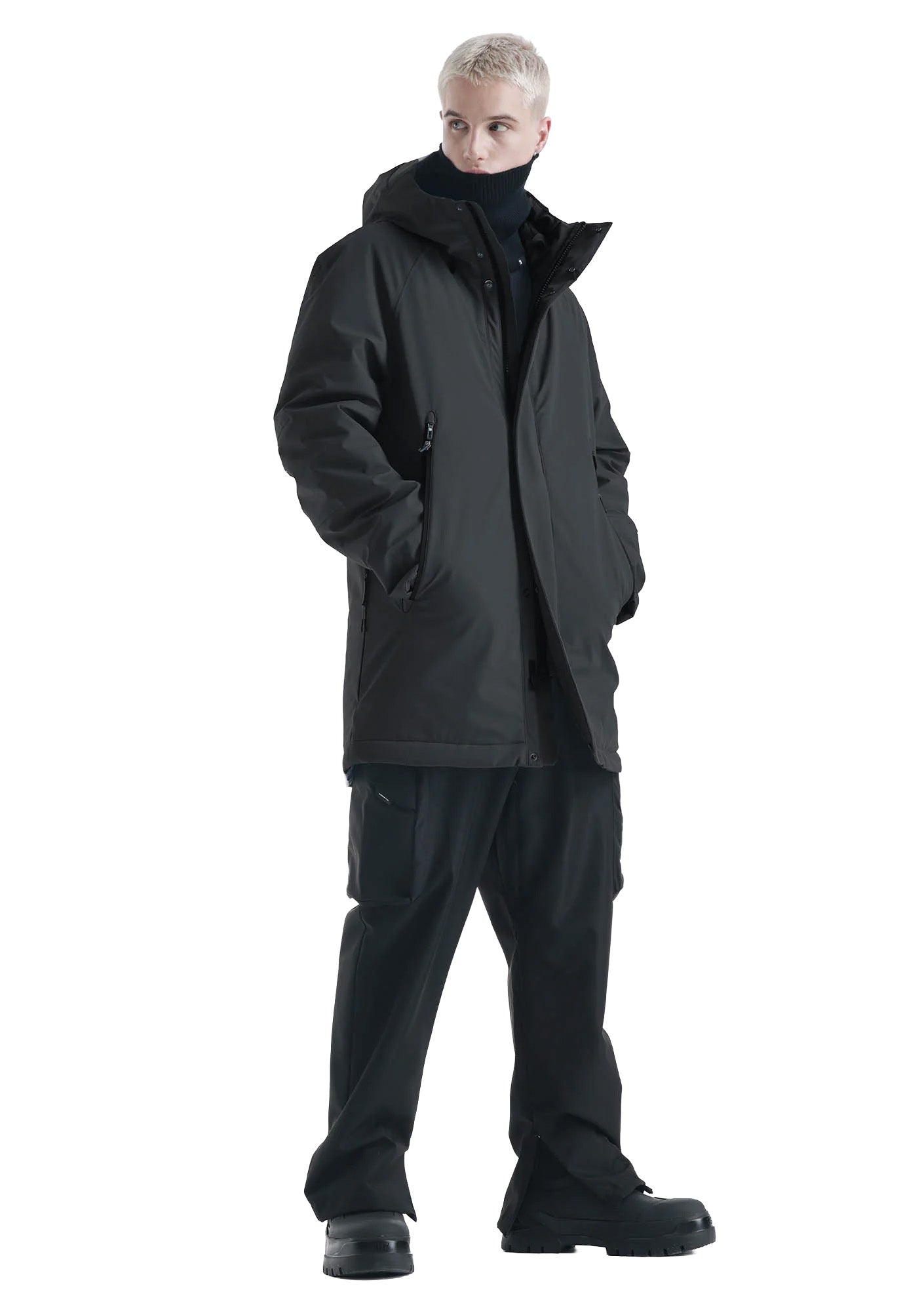 Krakatau Dsup Technical Parka Nero Uomo