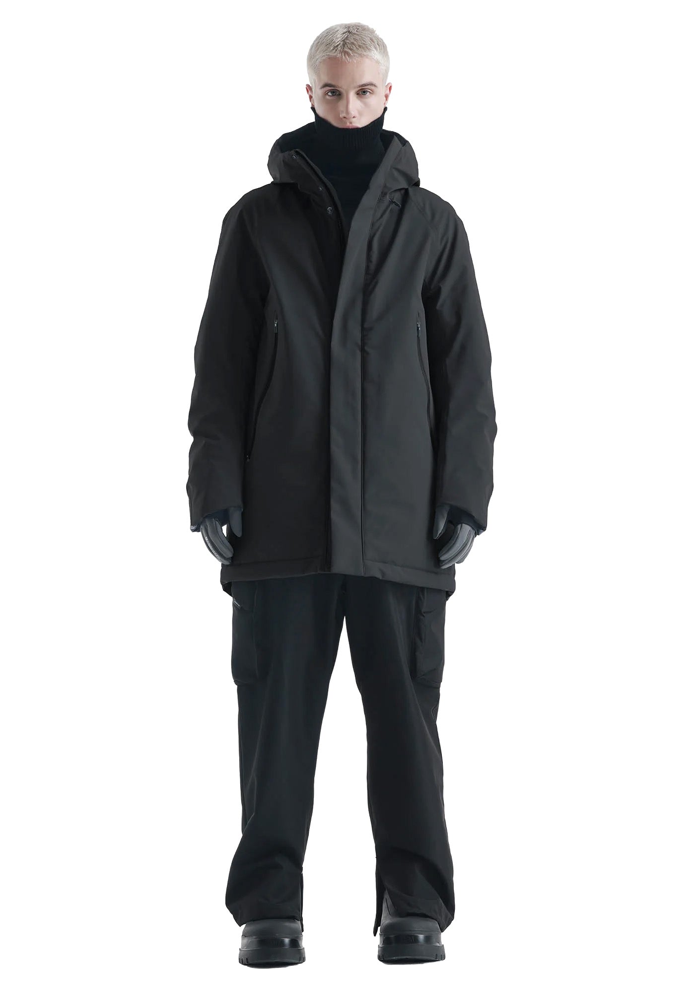 Krakatau Dsup Technical Parka Nero Uomo