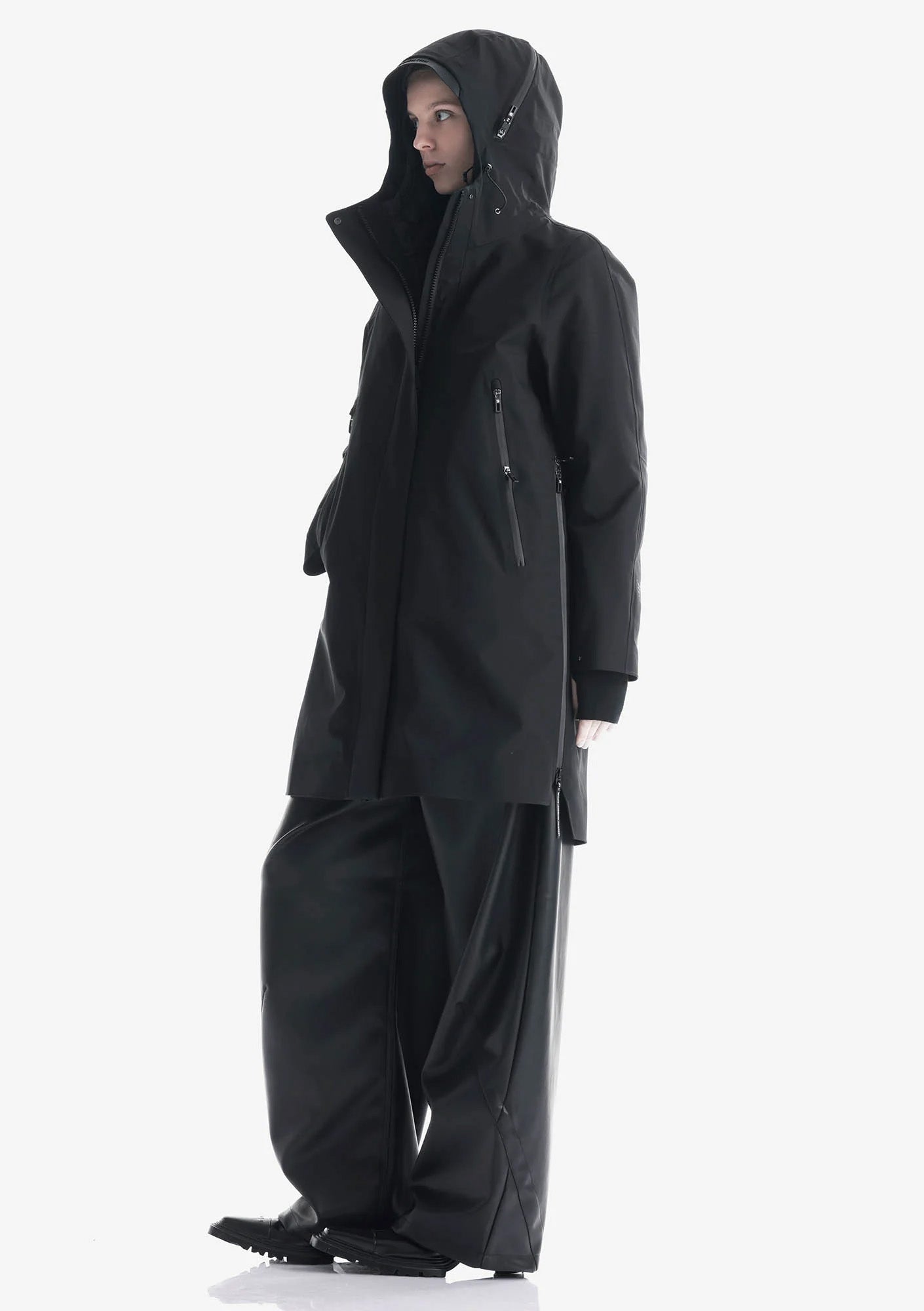 Krakatau Planck Liner Parka Nero Donna