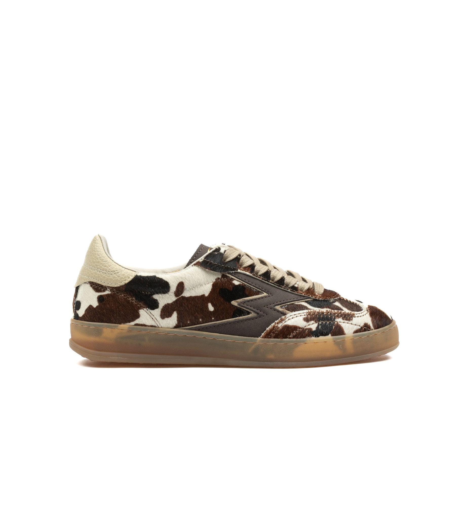 Moaconcept Club Cow Print Jorsy Brown Mucca Sintetica Donna
