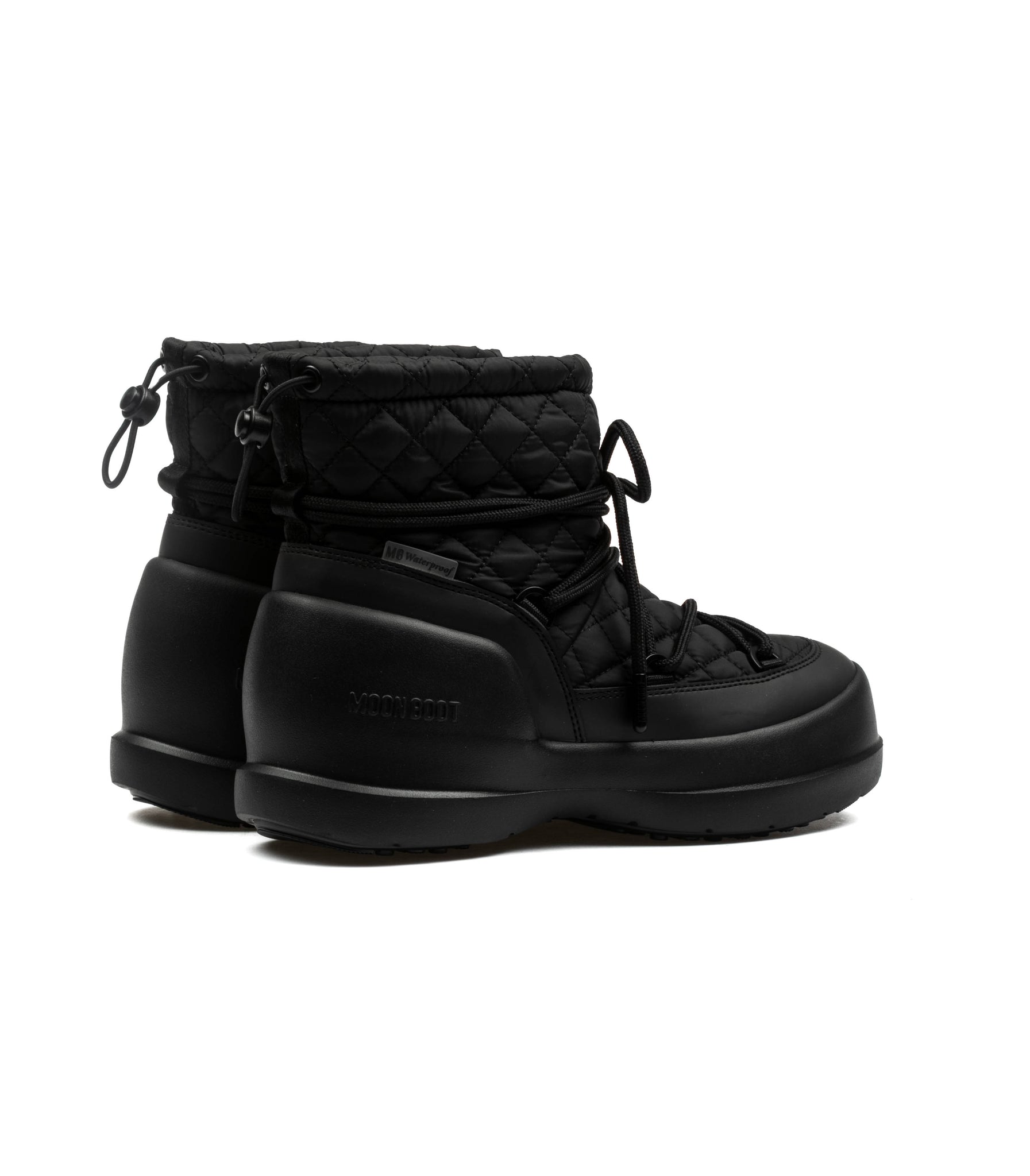 Moon Boot Mezzaluna Quilted Mid Wp Black