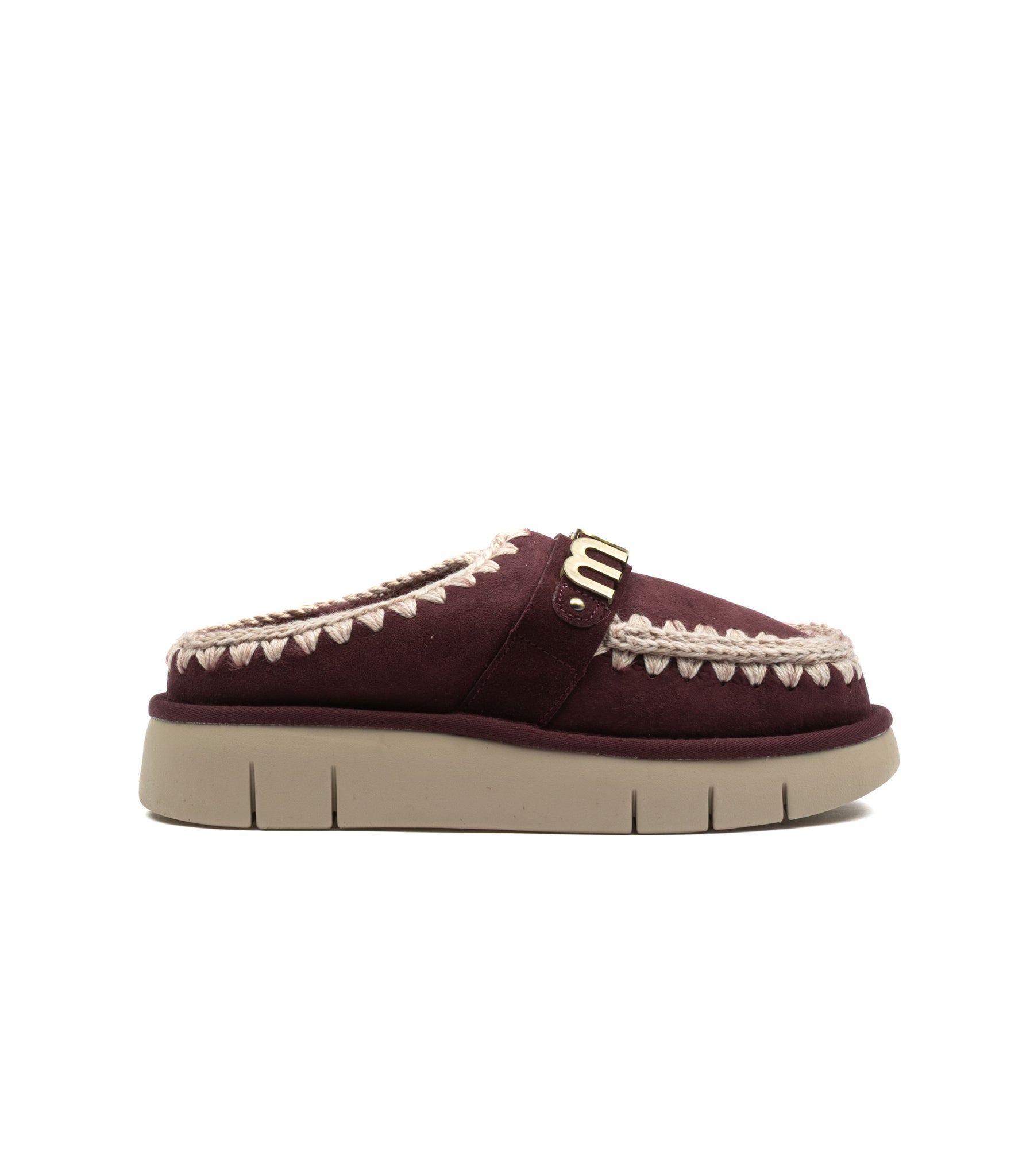 Mou Bounce Clog Metal Logo