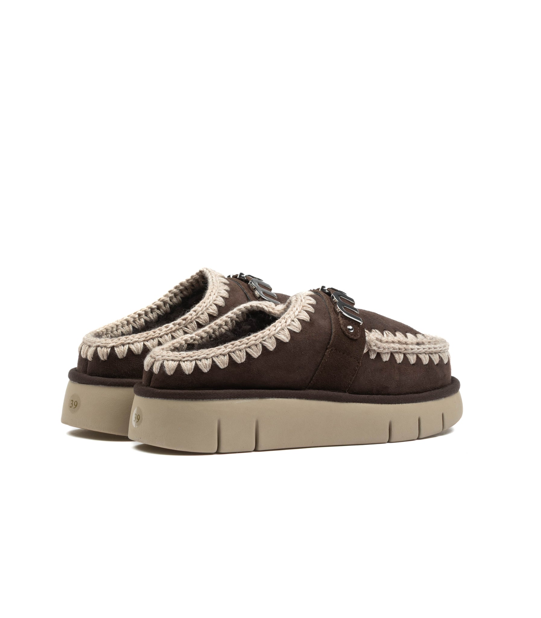 Mou Bounce Clog Metal Logo