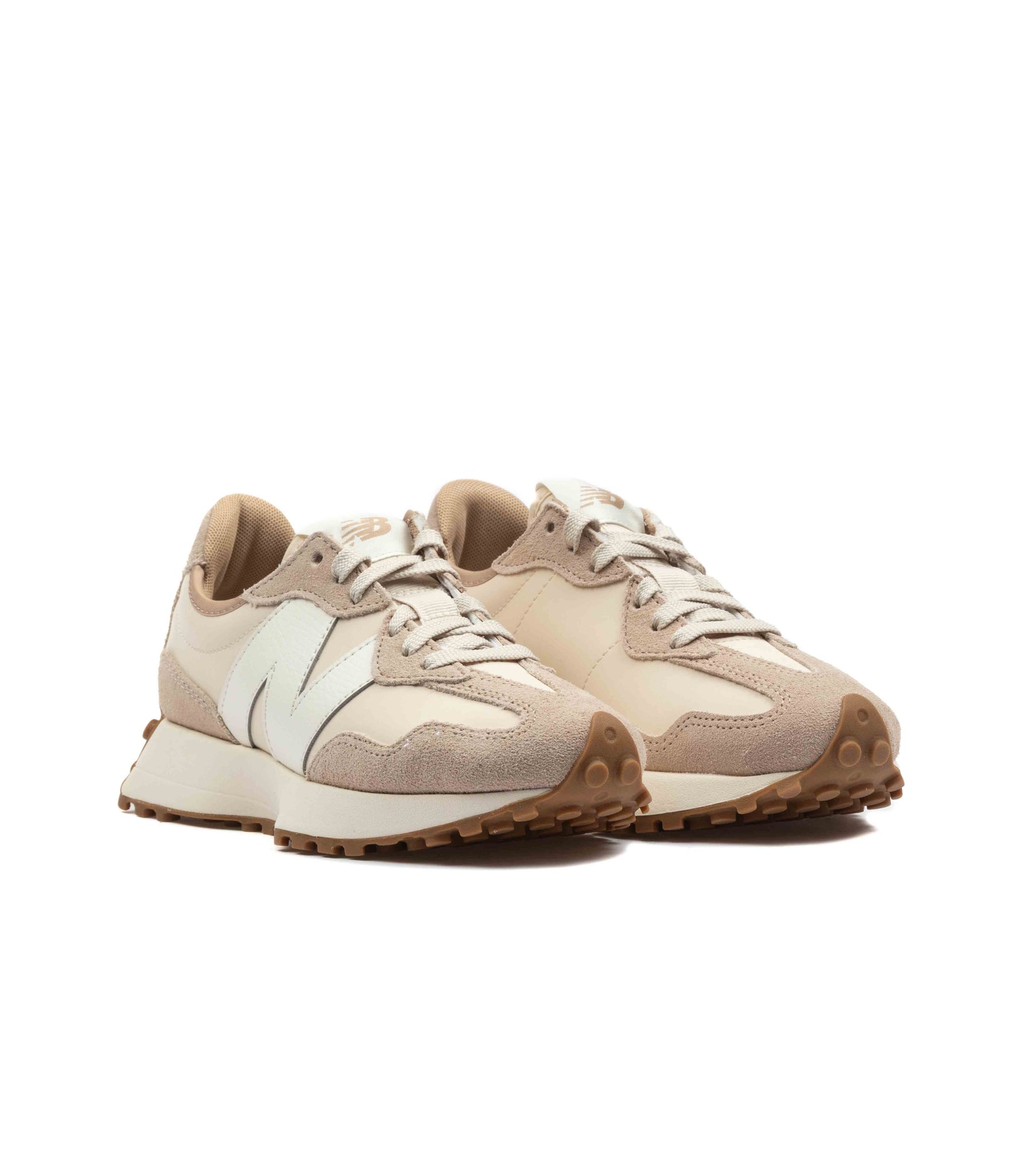 New Balance Ms327 Natural Suede Leather
