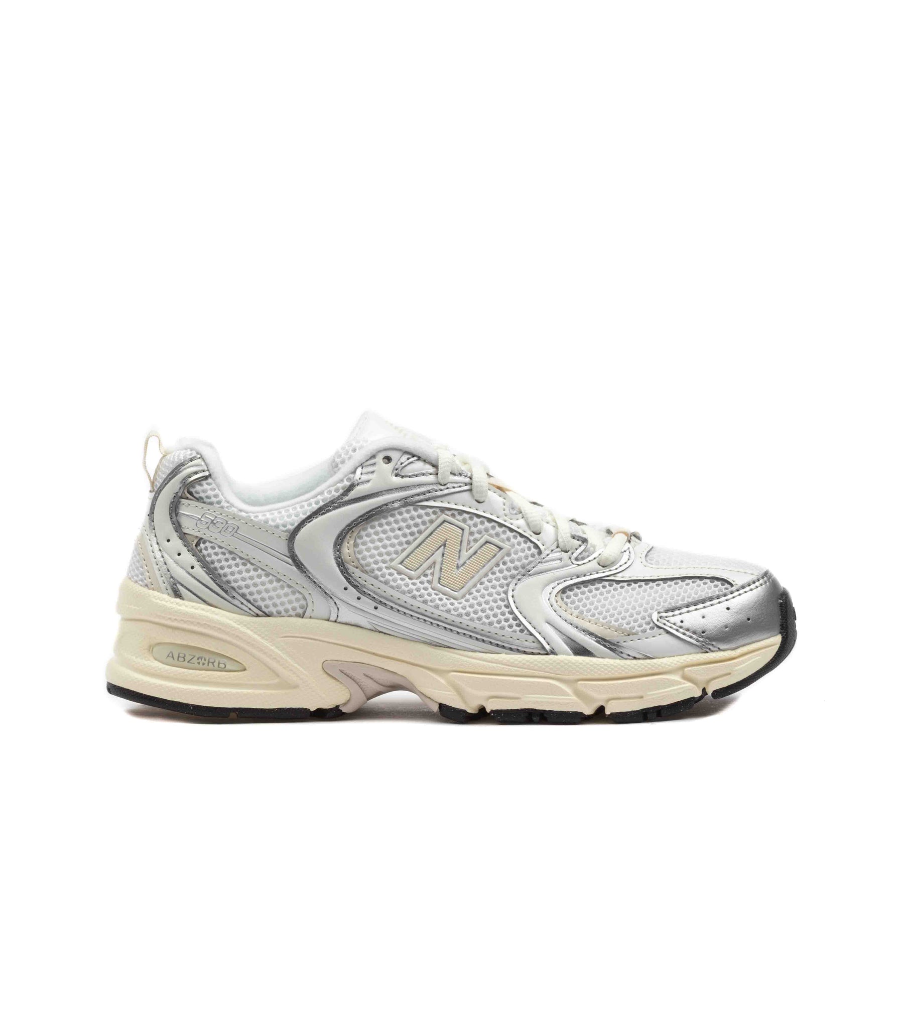 New Balance 530 Silver Metallic Natural