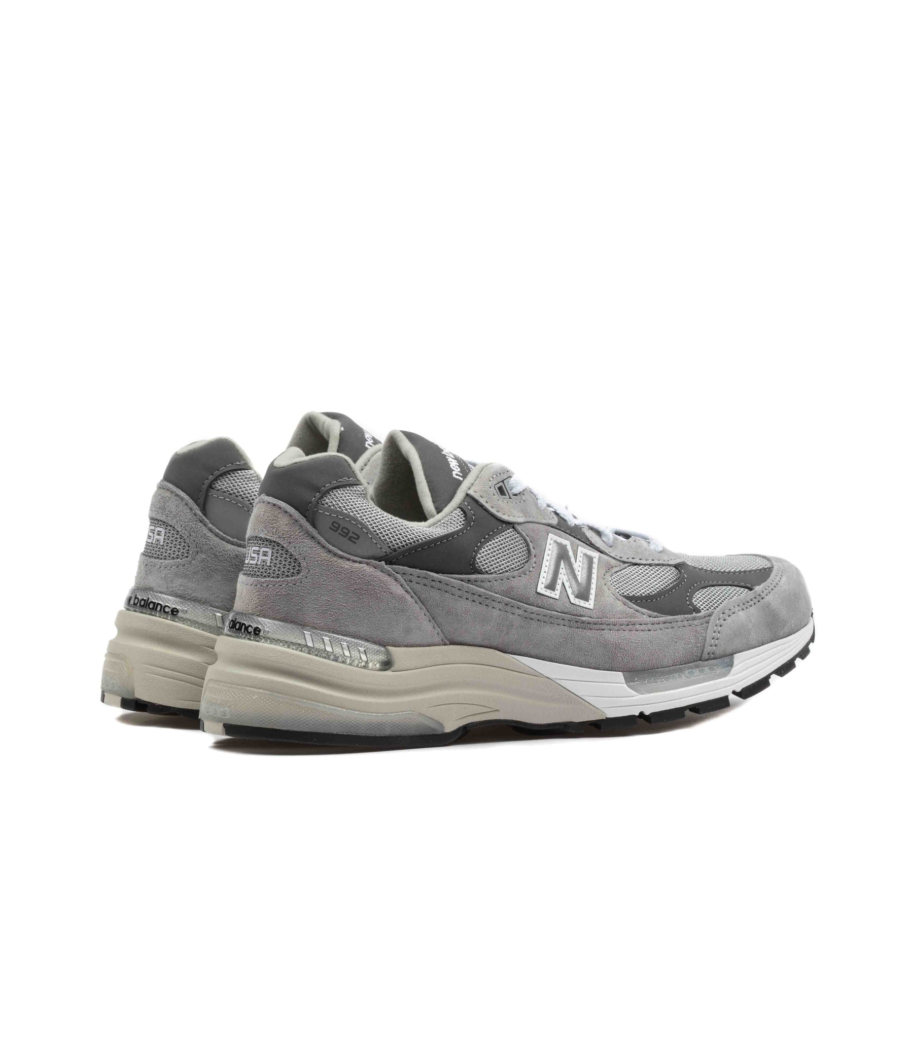 New Balance U992 Gy Grey Suede Mesh