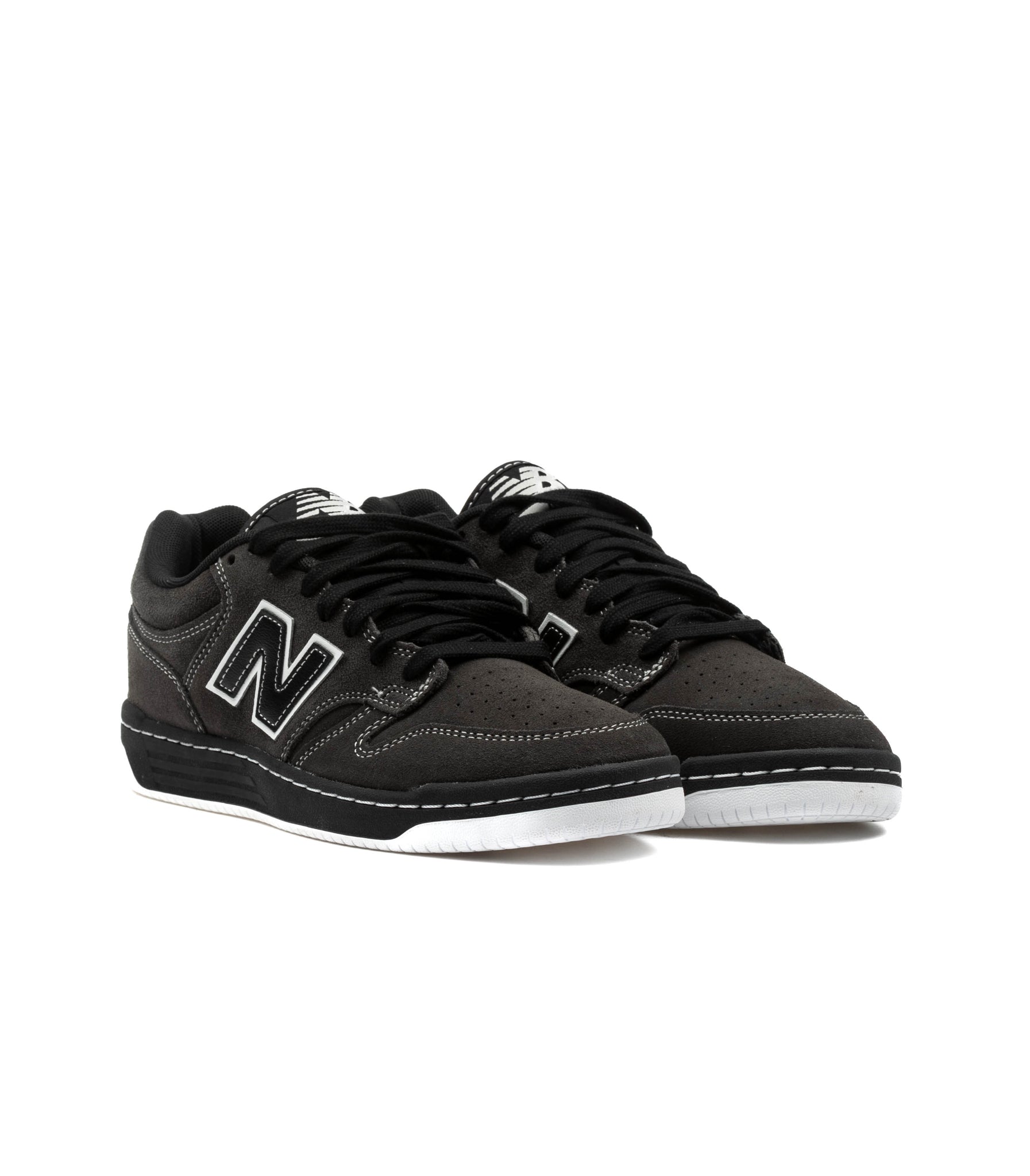 New Balance Numeric 480 Courtsuede Mesh Black