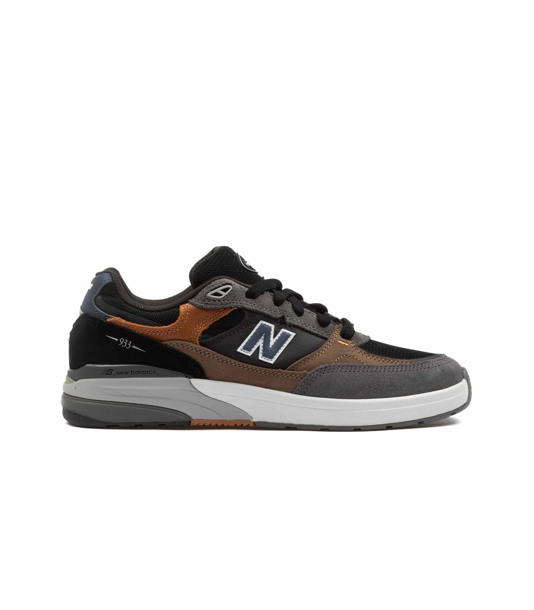 New Balance M933 Grey Suede Mesh