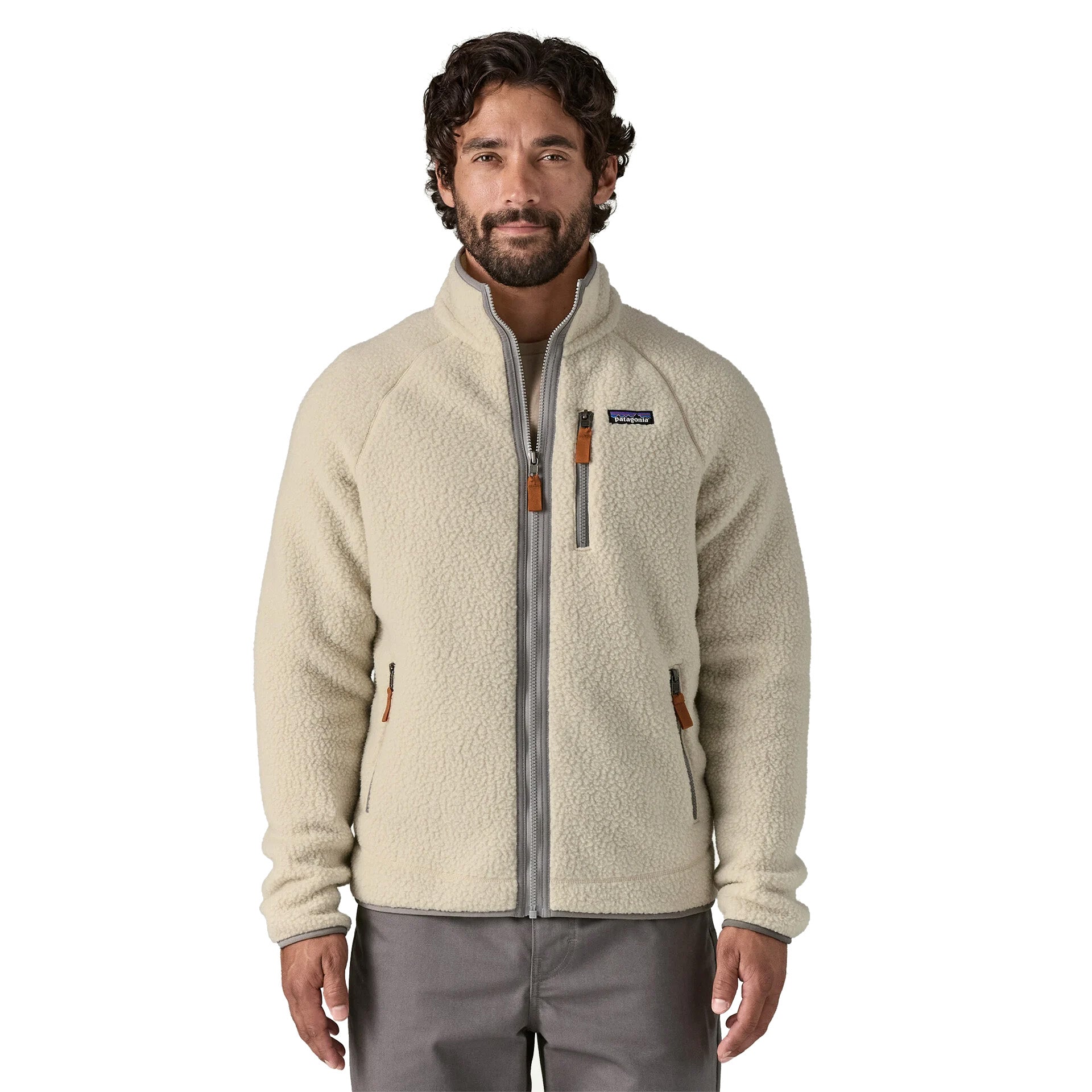 Patagonia M'S Retro Pile Jkt Crema Uomo